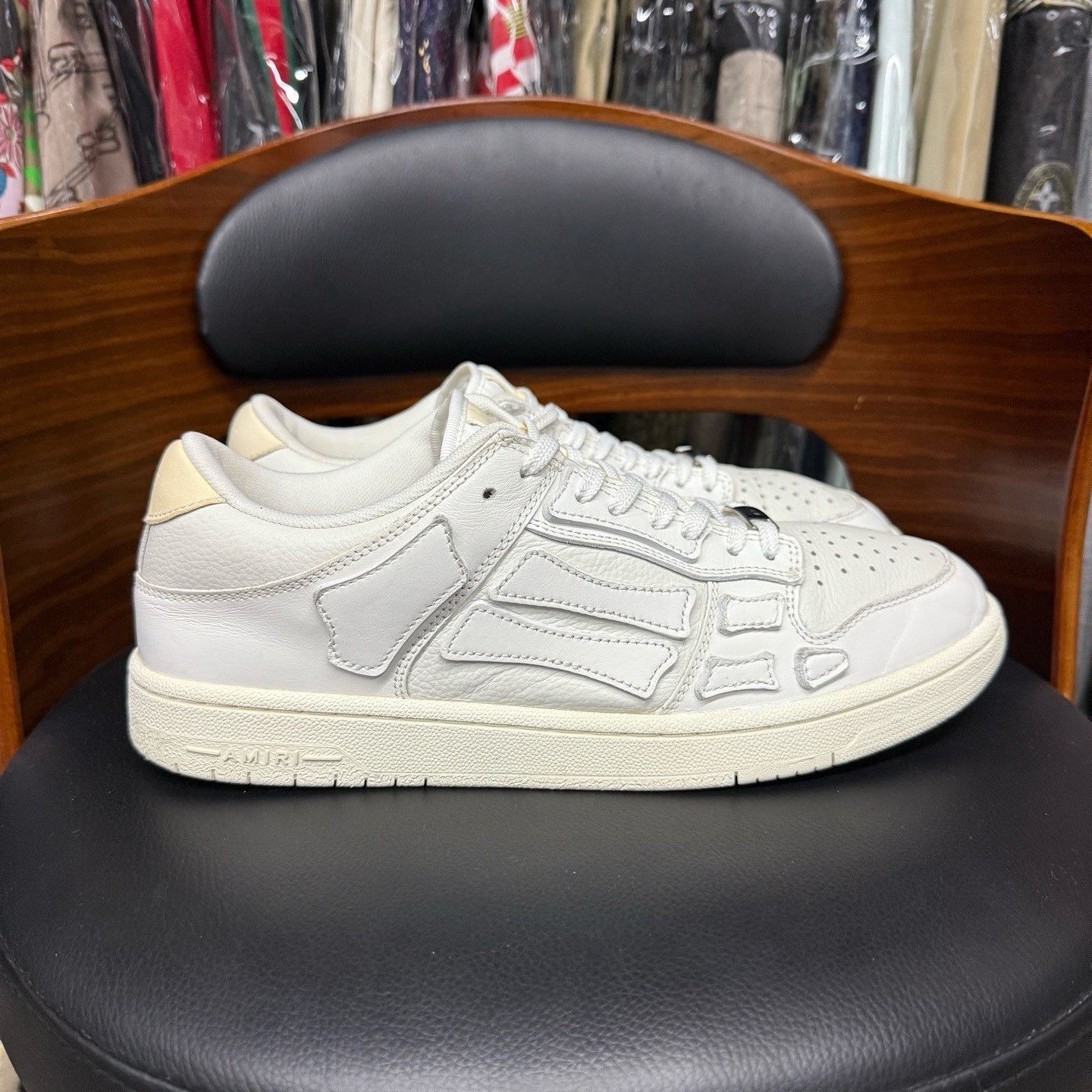 Amiri Amiri White Lowtop Sneakers 44 Men Size US 10.5 / EU 43-44 - 4 Thumbnail