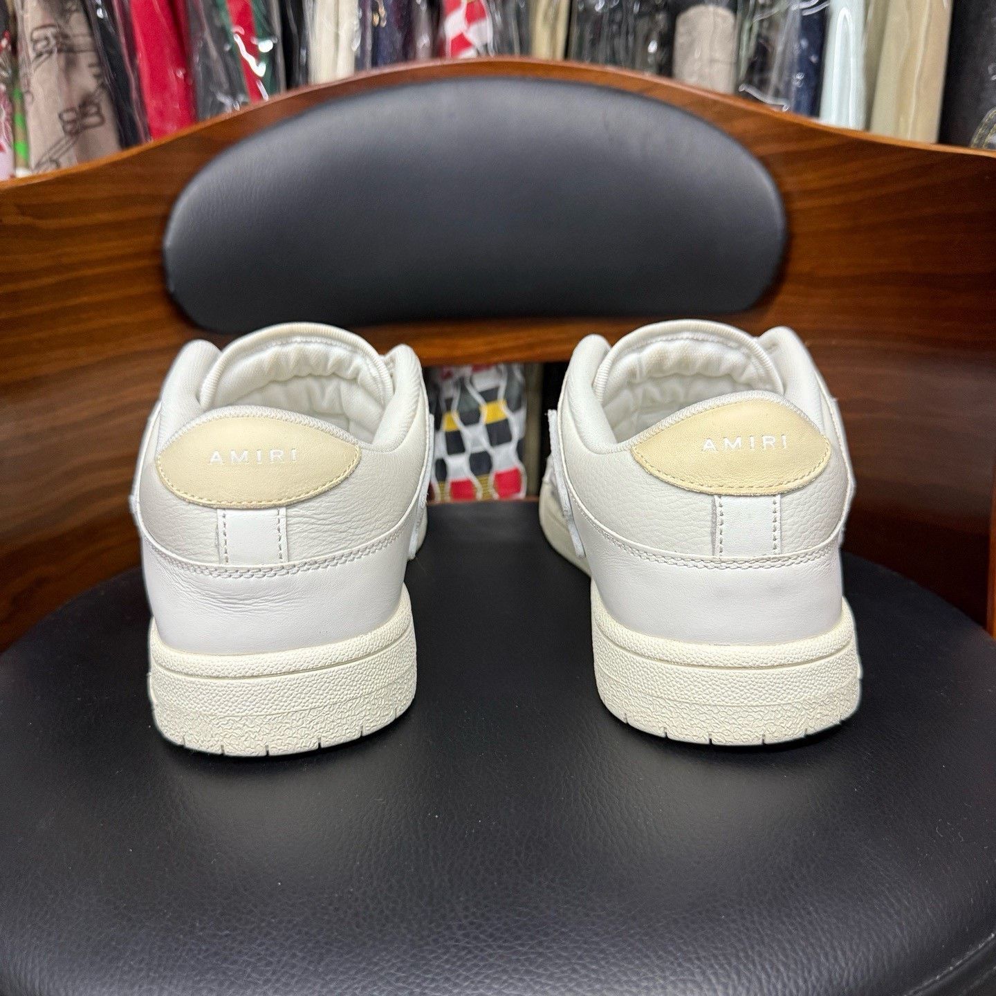 Amiri Amiri White Lowtop Sneakers 44 Men Size US 10.5 / EU 43-44 - 3 Thumbnail