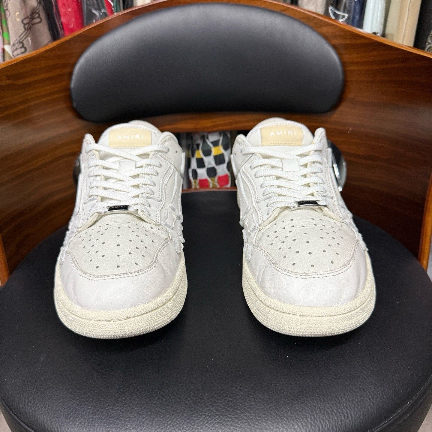 Amiri Amiri White Lowtop Sneakers 44 Men Size US 10.5 / EU 43-44 - 2 Thumbnail