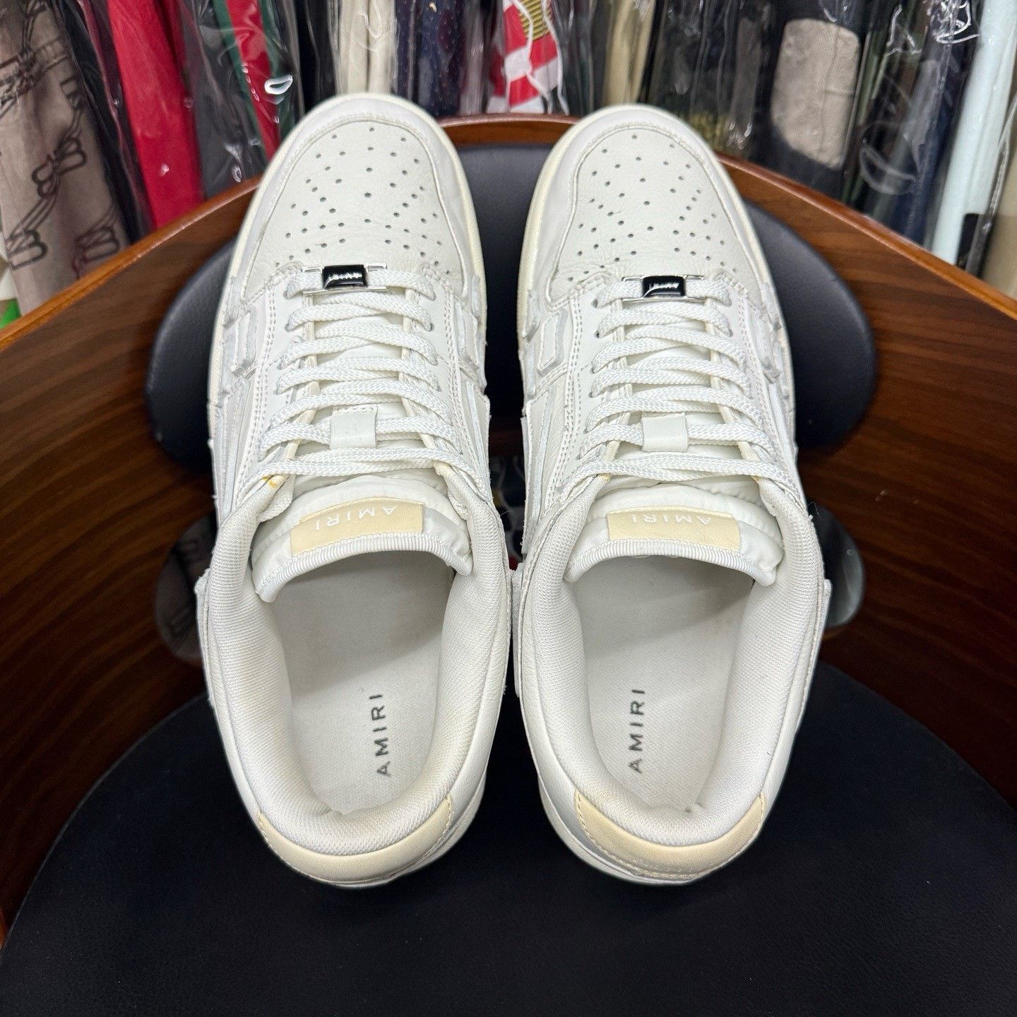 Amiri Amiri White Lowtop Sneakers 44 Men Size US 10.5 / EU 43-44 - 8 Thumbnail