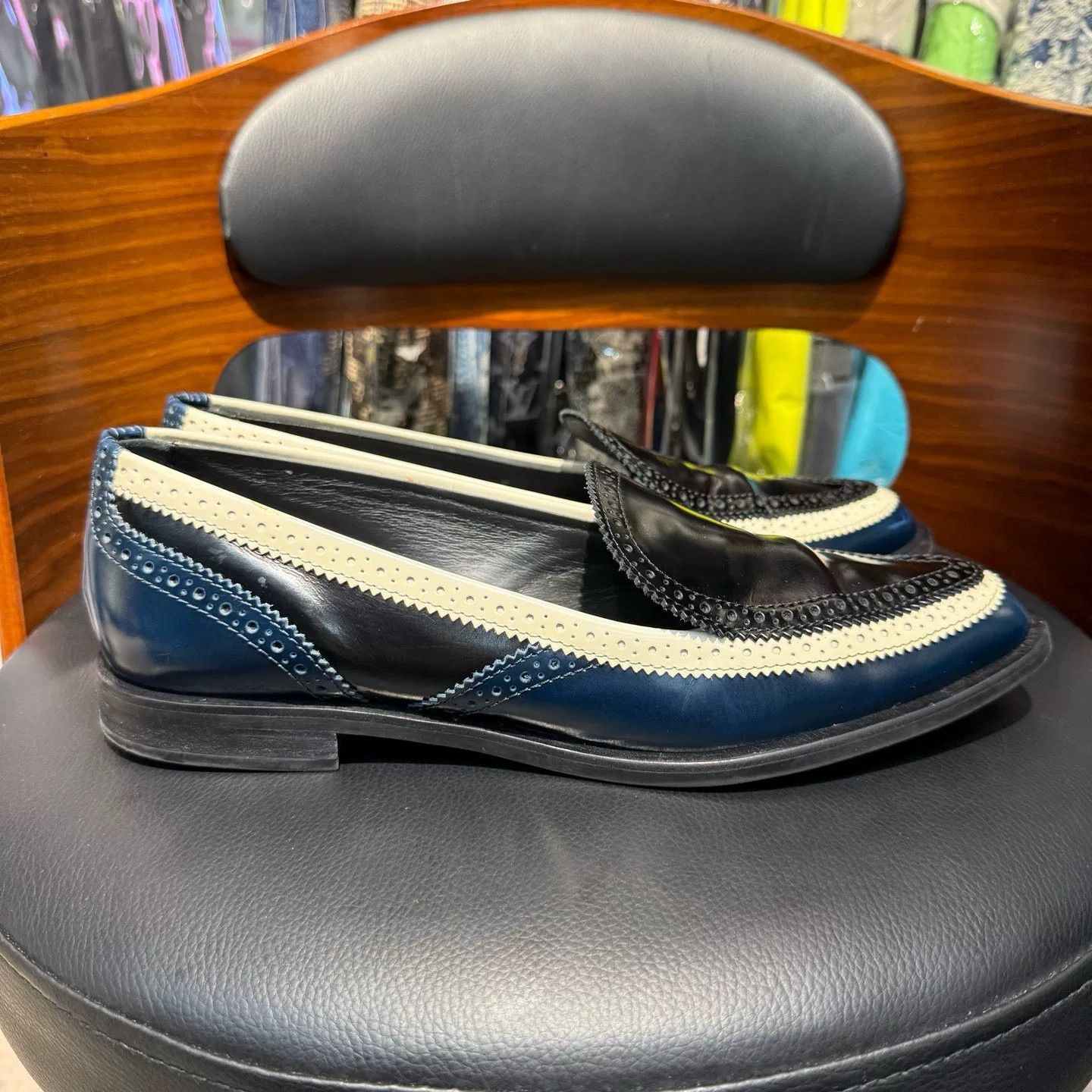 Tod's Tod's Blue Lowtop Sneakers 39 Men Size US 6.5 / EU 39-40 - 4 Thumbnail