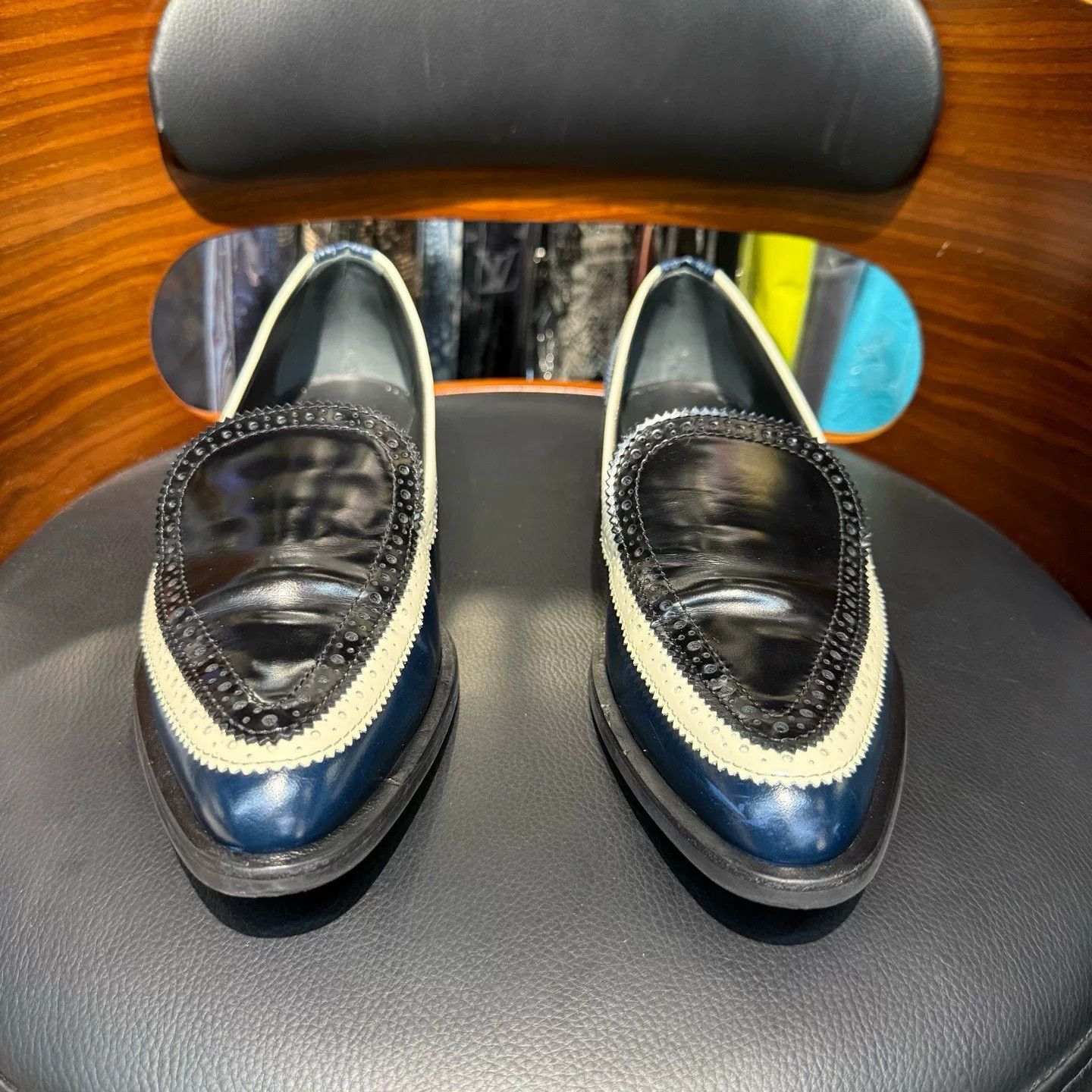 Tod's Tod's Blue Lowtop Sneakers 39 Men Size US 6.5 / EU 39-40 - 2 Thumbnail