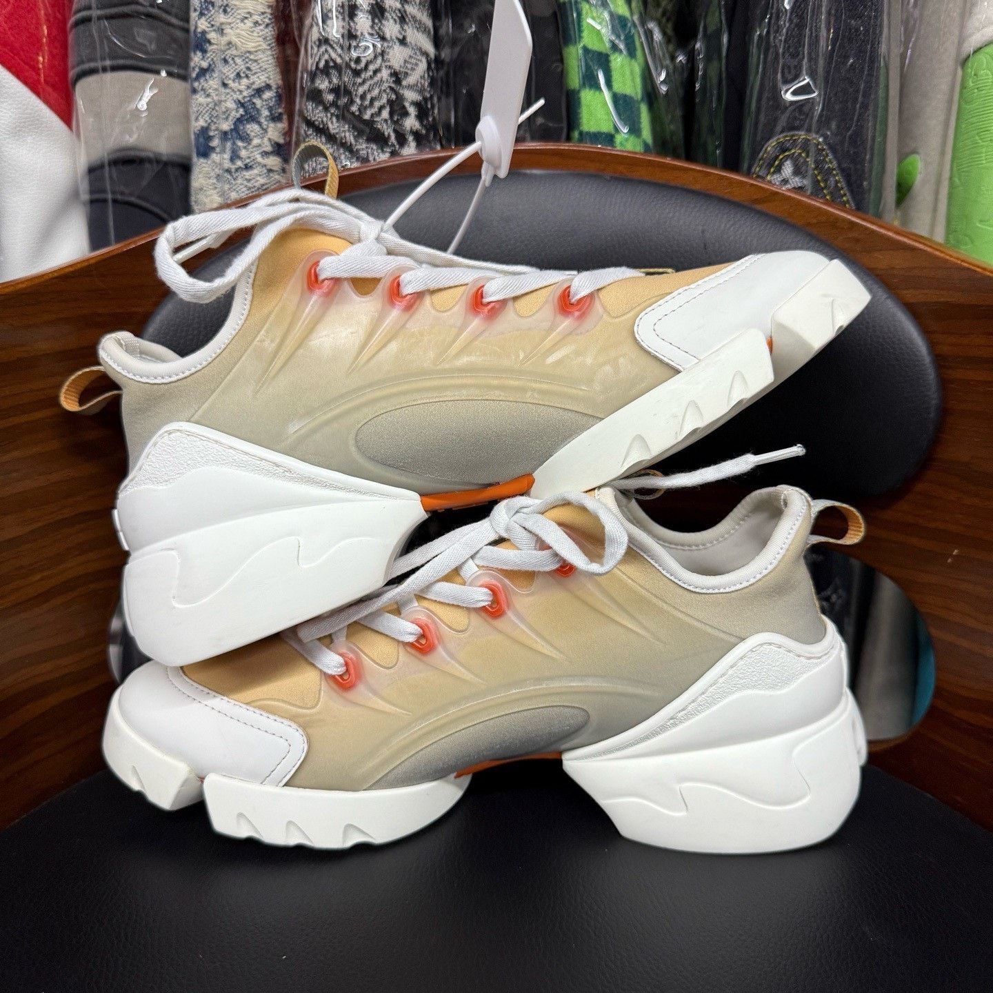 Dior Dior Tie-Dye Gradient Multi Lowtop Sneakers 38 Women Size US 7.5 / IT 37.5 - 7 Thumbnail