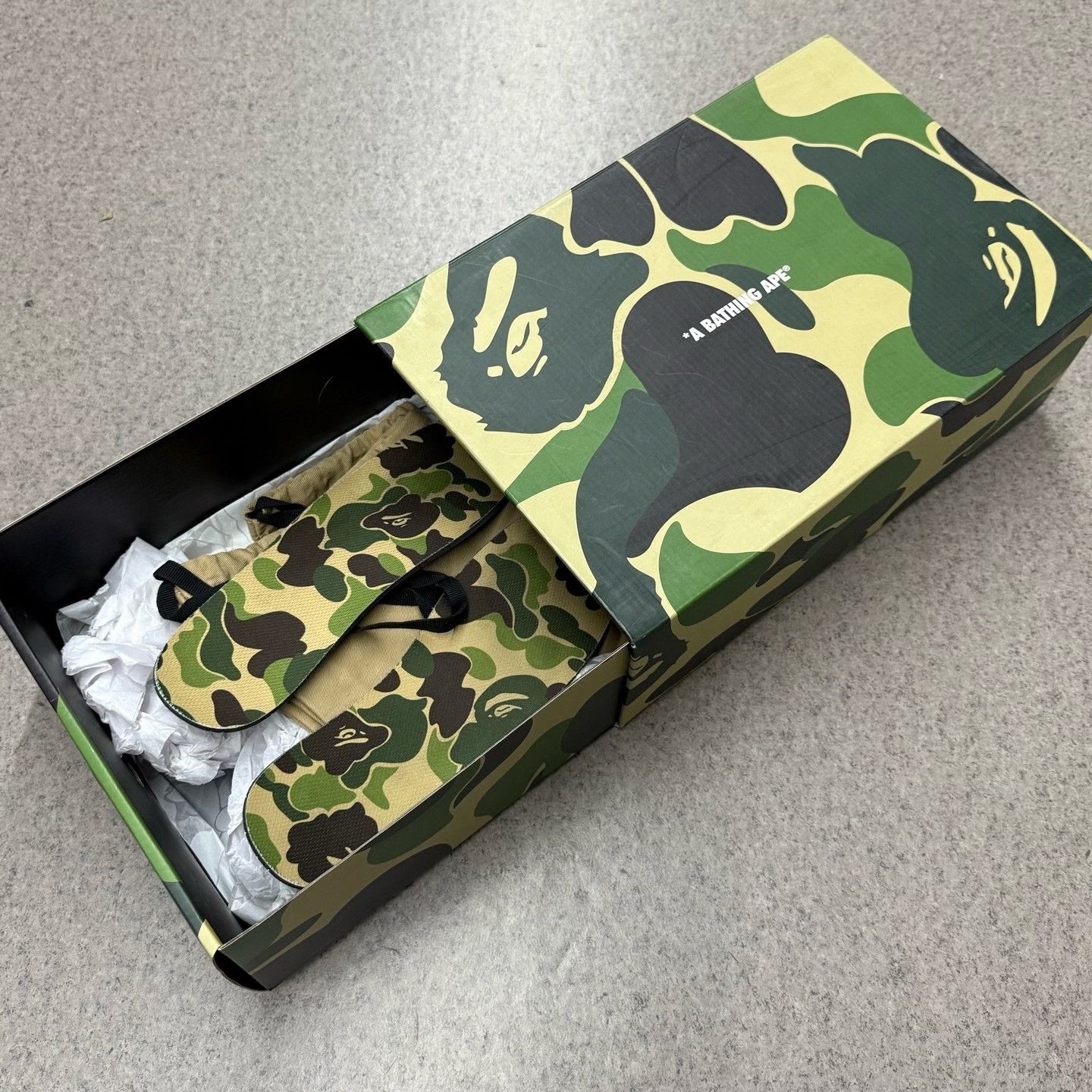 Bape Bape Camo Black Lowtop Sneakers 41 Men Size US 8.5 / EU 41-42 - 9 Thumbnail