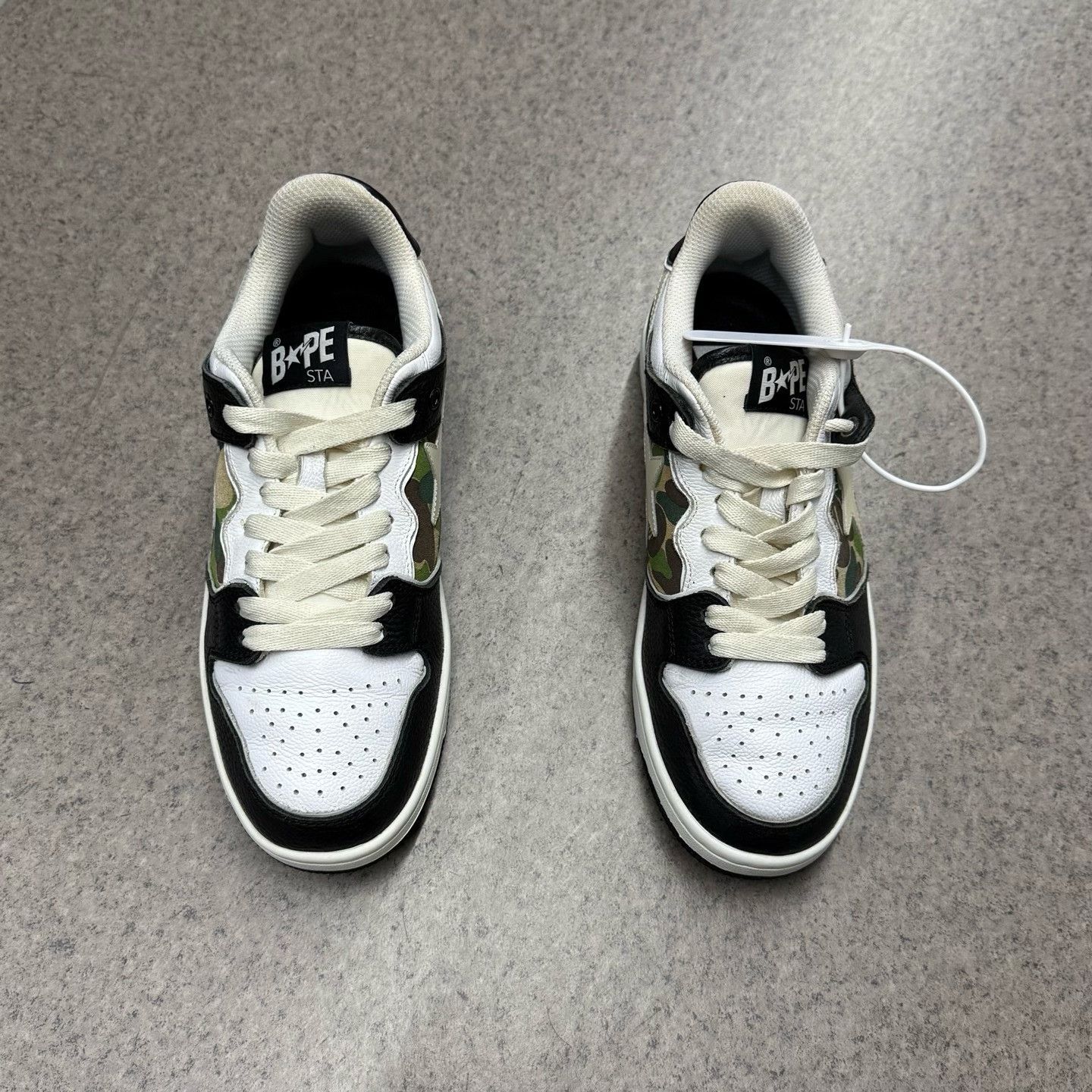 Bape Bape Camo Black Lowtop Sneakers 41 Men Size US 8.5 / EU 41-42 - 5 Thumbnail
