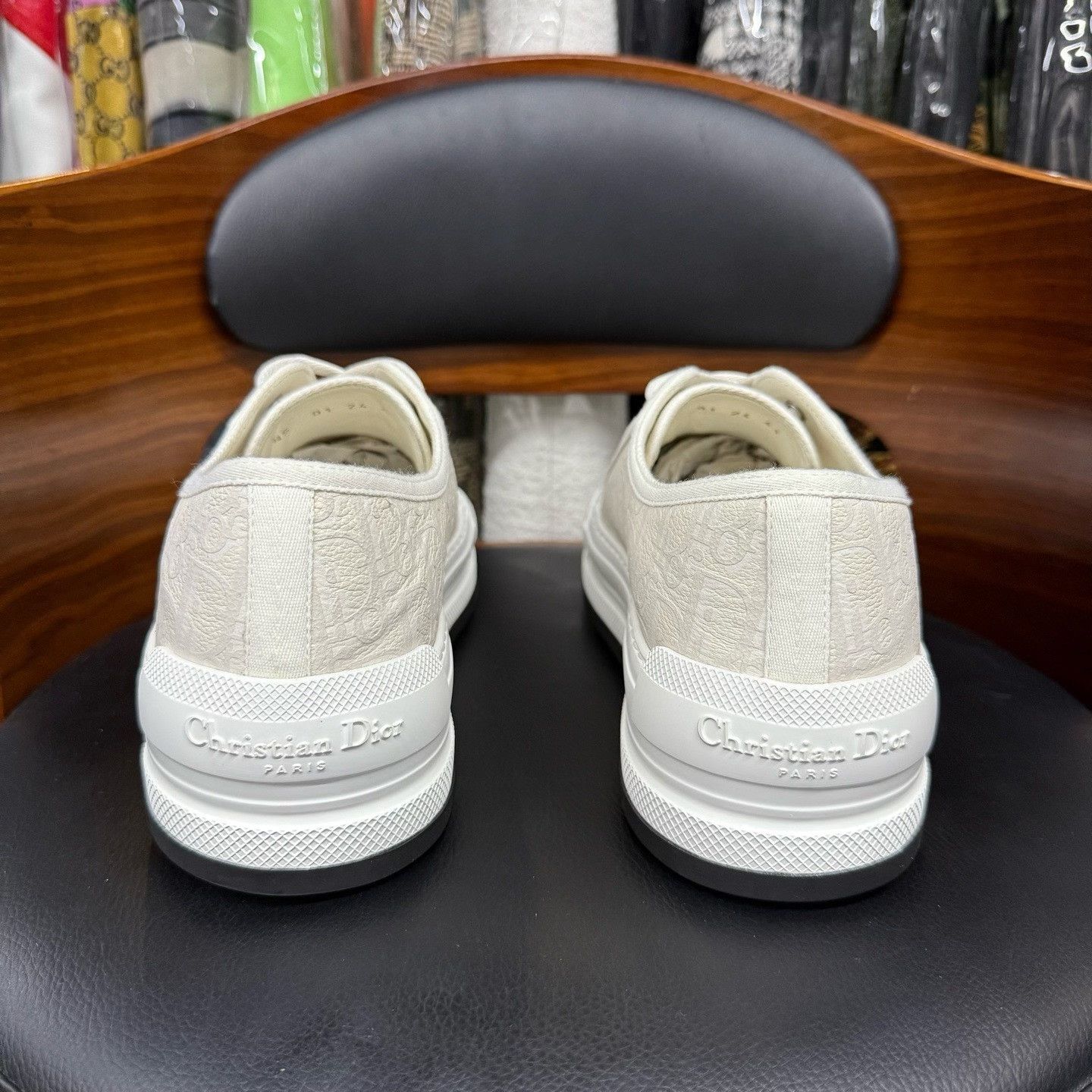 Dior Dior White Lowtop Sneakers 41 Men Size US 8.5 / EU 41-42 - 3 Thumbnail