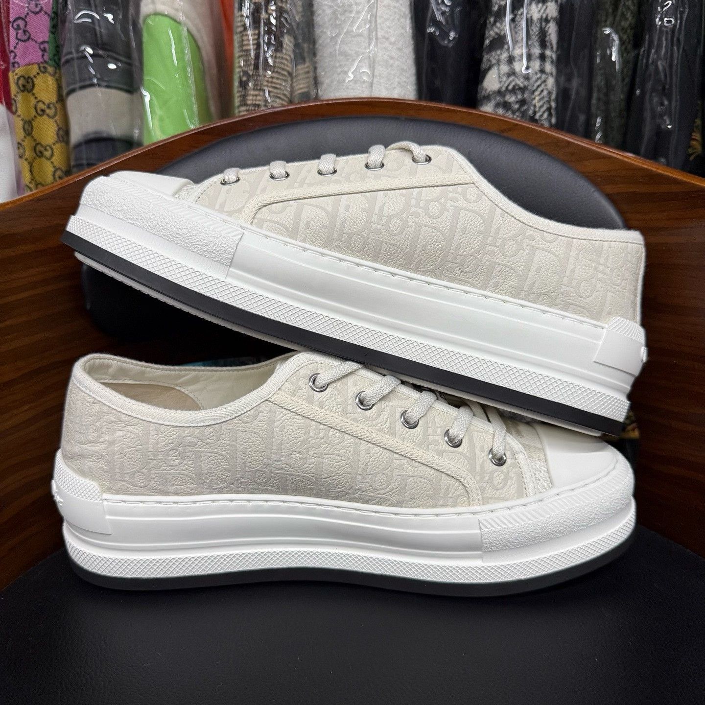 Dior Dior White Lowtop Sneakers 41 Men Size US 8.5 / EU 41-42 - 7 Thumbnail