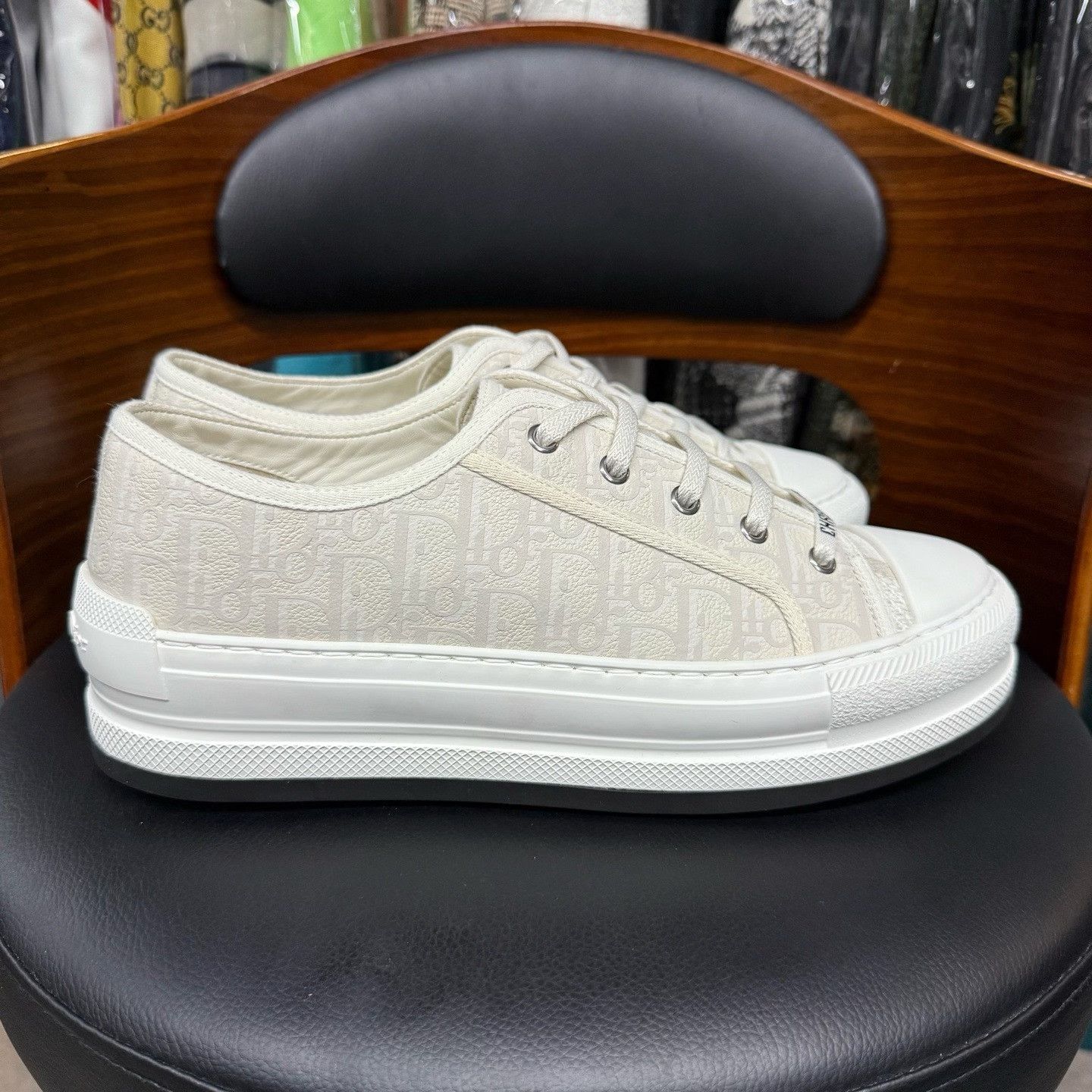 Dior Dior White Lowtop Sneakers 41 Men Size US 8.5 / EU 41-42 - 4 Thumbnail