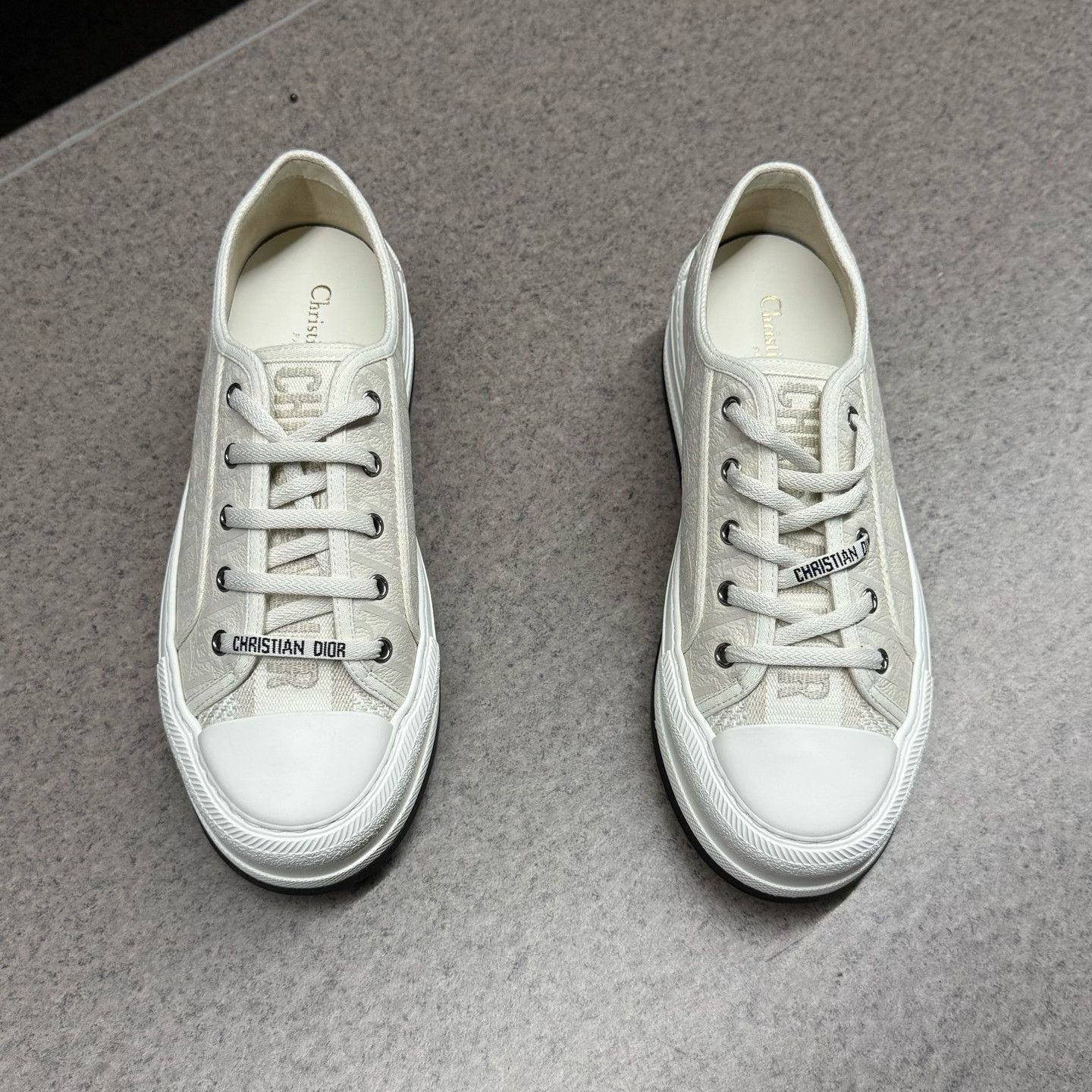 Dior Dior White Lowtop Sneakers 41 Men Size US 8.5 / EU 41-42 - 5 Thumbnail