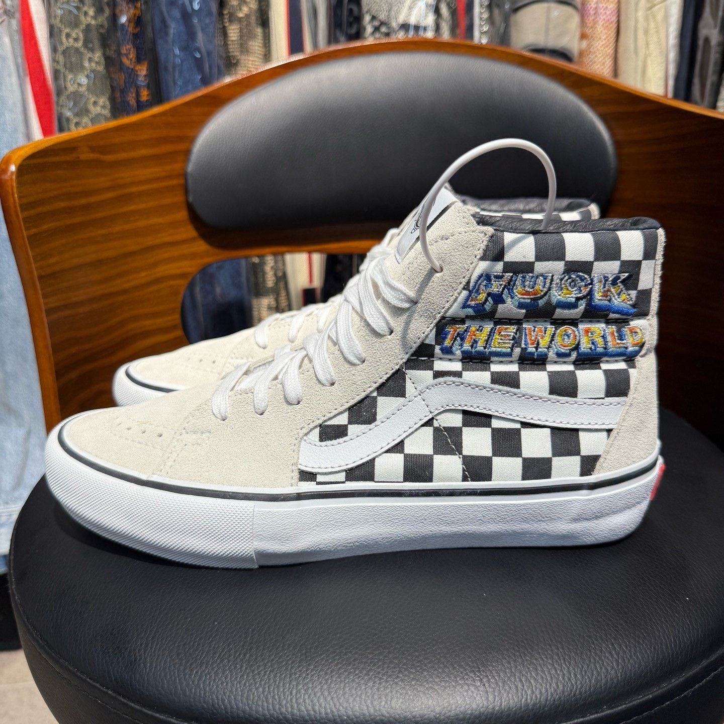 Vans Vans Collab White Hoodie 42 Men Size US M / EU 48-50 / 2 - 6 Thumbnail