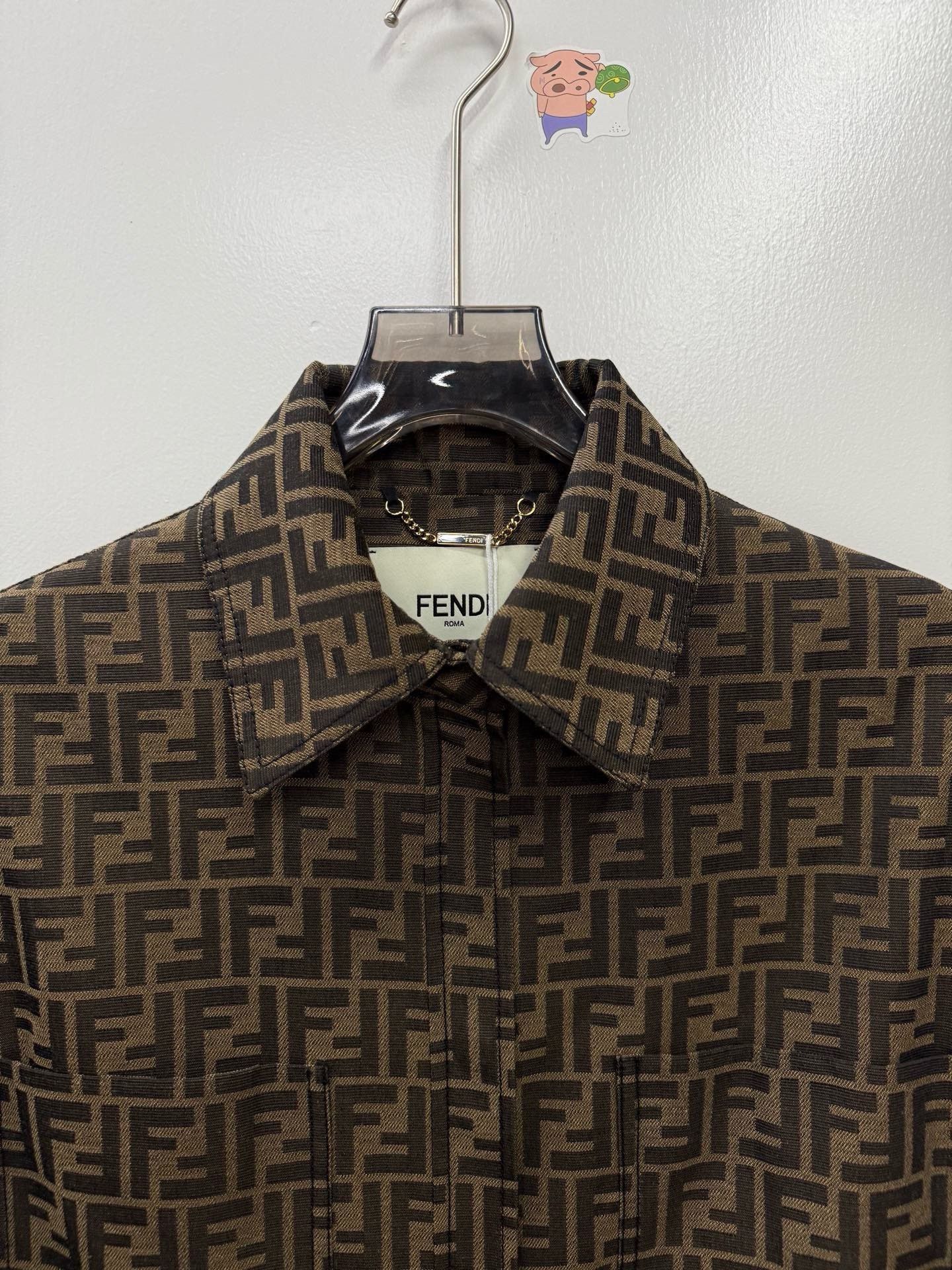 Fendi Fendi Shirt 42 Men Size US M / EU 48-50 / 2 - 2 Thumbnail