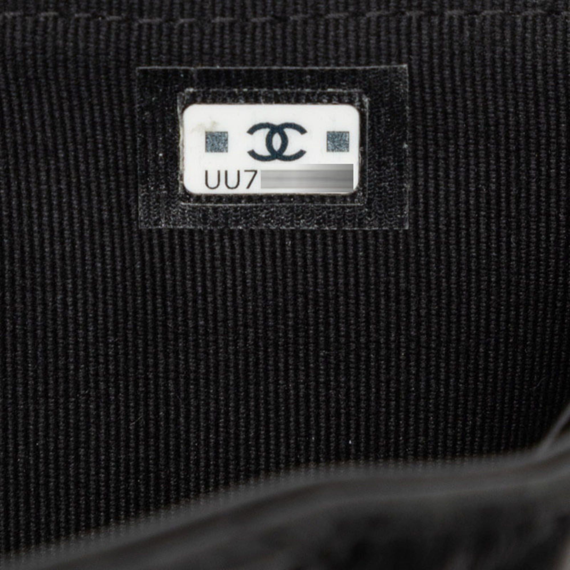 Chanel Chanel Coco Mark Matelassé Tri-fold Wallet, Black Lambskin, Women's CHANEL Size ONE SIZE - 7 Thumbnail