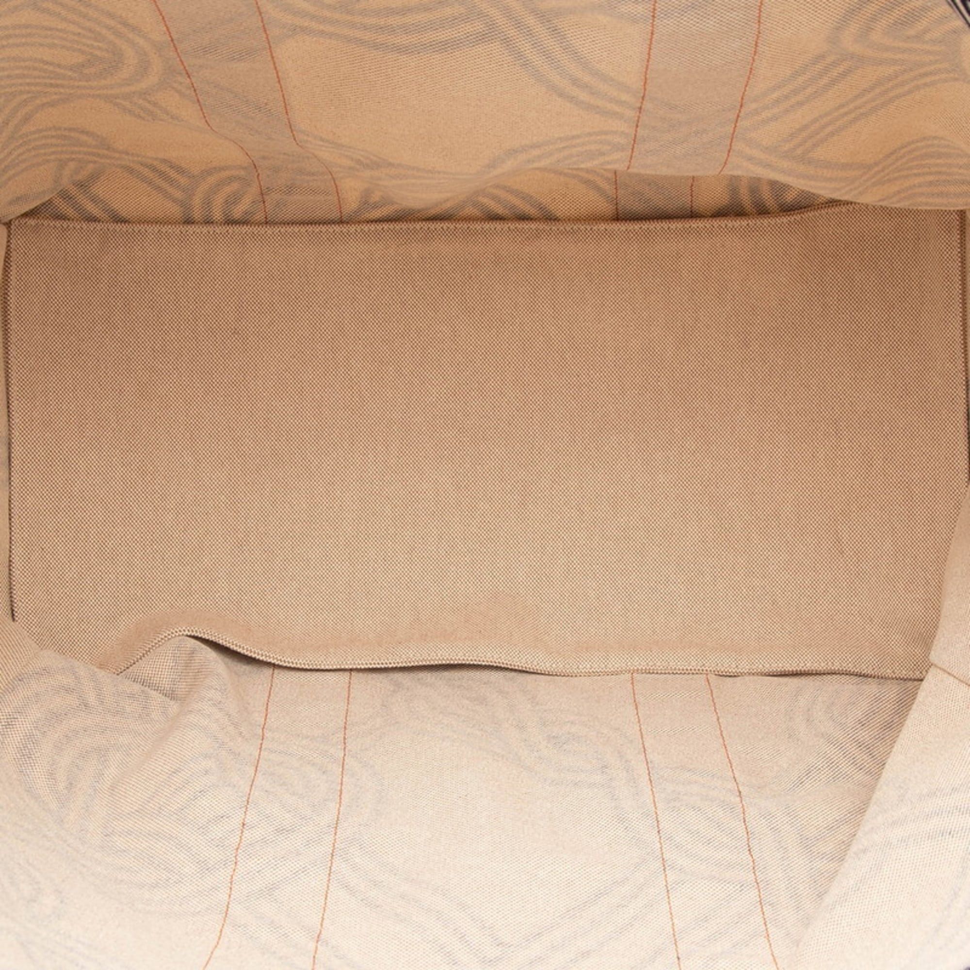 Hermes Hermes Nou Marin Tote Bag, Beige, Orange, Navy, Cotton, Women's HERMES Size ONE SIZE - 4 Thumbnail