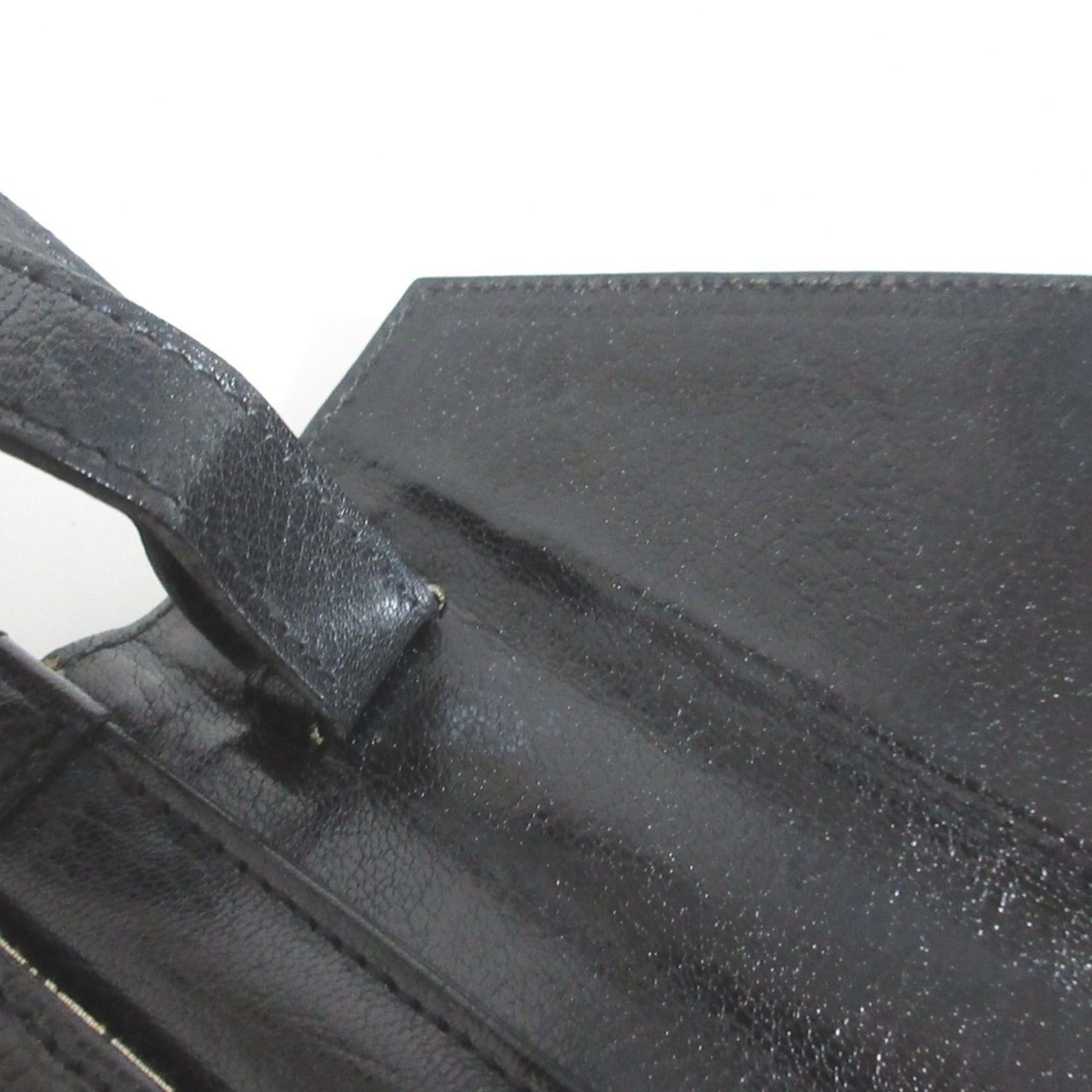 Yves Saint Laurent Yves Saint Laurent leather handbag, black, for women. Size ONE SIZE - 12 Thumbnail