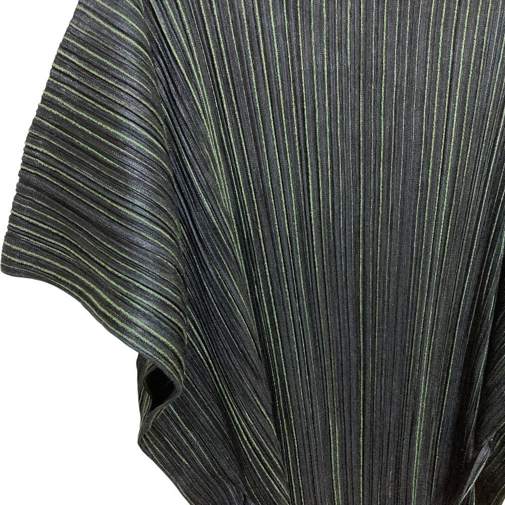 Issey Miyake Issey Miyake Pleats Please Issey Miyake High Neck Waist Cord Tunic Textile Tops PP93-JH594 DUTY FREE for USA Size ONE SIZE - 2 Thumbnail