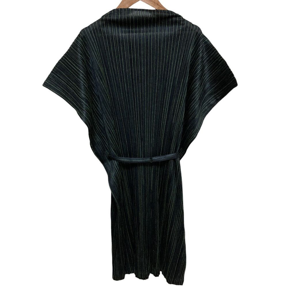 Issey Miyake Issey Miyake Pleats Please Issey Miyake High Neck Waist Cord Tunic Textile Tops PP93-JH594 DUTY FREE for USA Size ONE SIZE - 3 Thumbnail