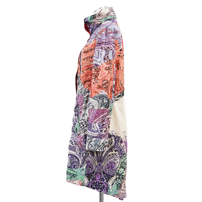 Etro Etro Etro Polyester Coat Textile Outerwear DUTY FREE for USA Size ONE SIZE - 12 Thumbnail