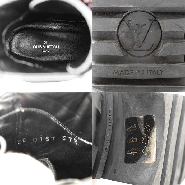 Louis Vuitton Louis Vuitton Louis Vuitton Laureate Monogram Leather Platform Boots Leather Shoes DUTY FREE for USA Size ONE SIZE - 10 Thumbnail