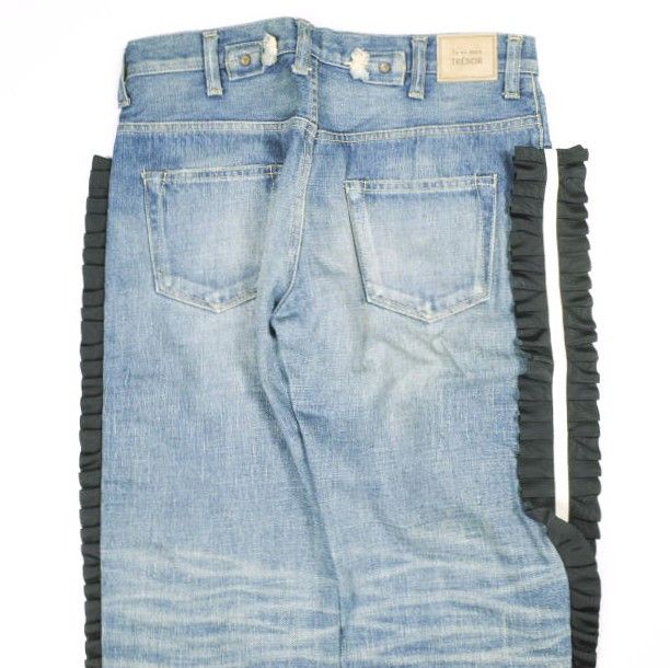 Other Other Tu es mon TRESOR Antique Jeans Denim Pants Textile Jeans AJC-3Y201061 DUTY FREE for USA Size ONE SIZE - 6 Thumbnail