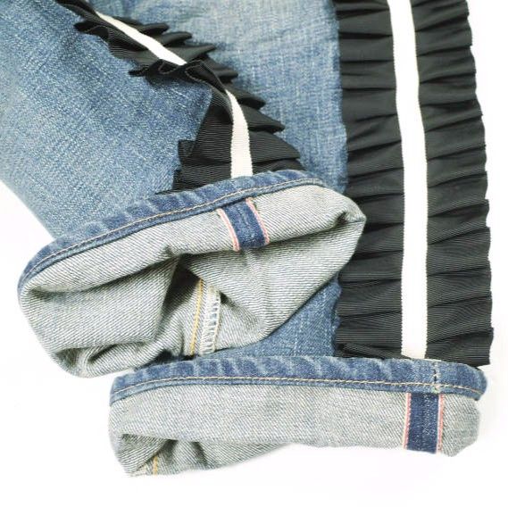 Other Other Tu es mon TRESOR Antique Jeans Denim Pants Textile Jeans AJC-3Y201061 DUTY FREE for USA Size ONE SIZE - 9 Thumbnail