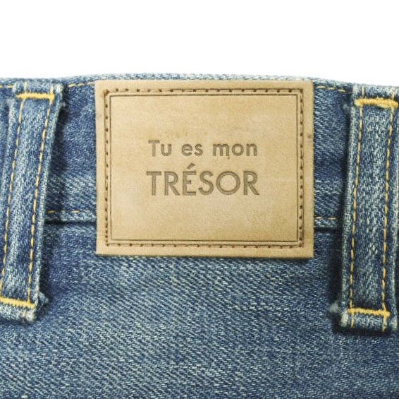 Other Other Tu es mon TRESOR Antique Jeans Denim Pants Textile Jeans AJC-3Y201061 DUTY FREE for USA Size ONE SIZE - 7 Thumbnail
