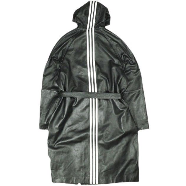 Other Other KITH NYC adidas Football Stadium Coat Nappa Leather Coat Limited Leather Outerwear JD7940 DUTY FREE for USA Size ONE SIZE - 2 Thumbnail