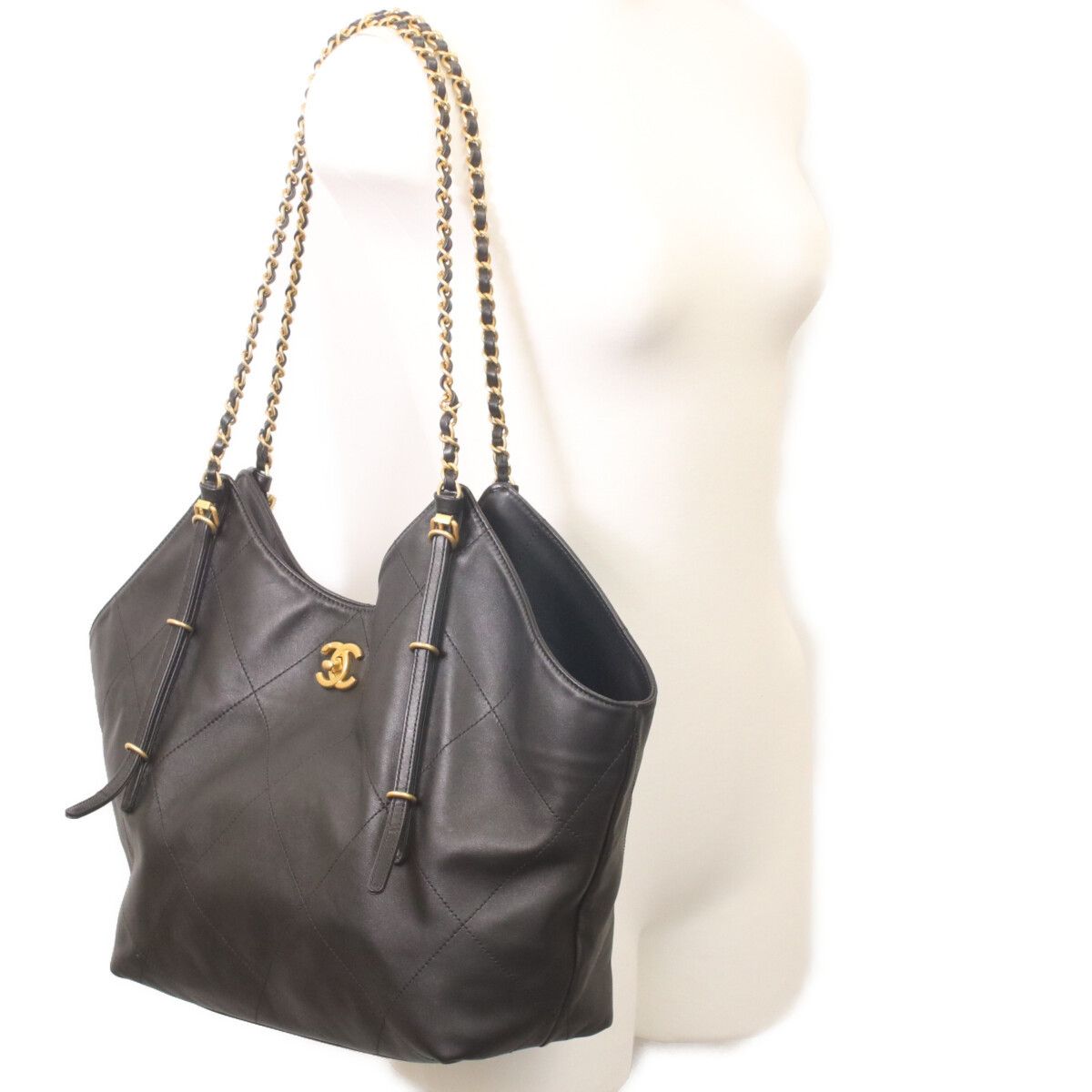 Chanel Chanel Chanel Calfskin Tote Bag Leather Tote Bag AS5466 DUTY FREE for USA Size ONE SIZE - 6 Thumbnail