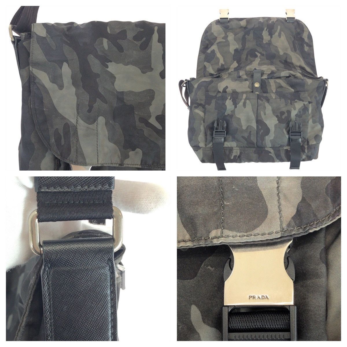 Prada Prada Prada Tessuto Nylon Shoulder Bag Textile Shoulder Bag DUTY FREE for USA Size ONE SIZE - 5 Thumbnail