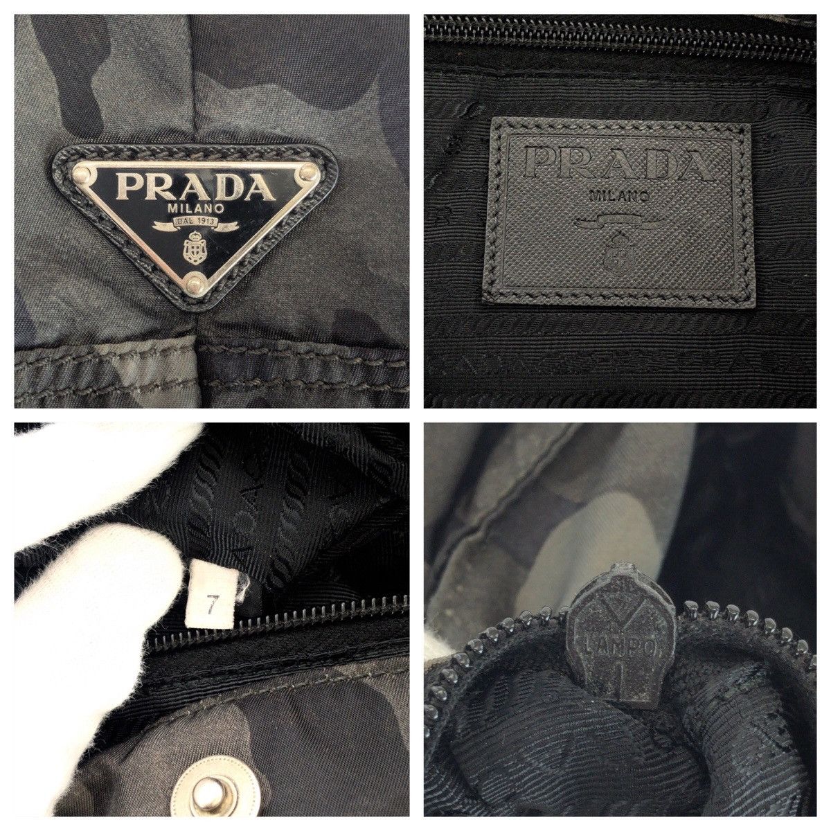 Prada Prada Prada Tessuto Nylon Shoulder Bag Textile Shoulder Bag DUTY FREE for USA Size ONE SIZE - 6 Thumbnail