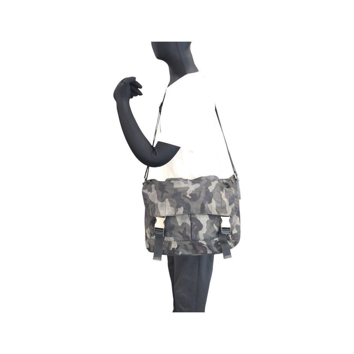 Prada Prada Prada Tessuto Nylon Shoulder Bag Textile Shoulder Bag DUTY FREE for USA Size ONE SIZE - 7 Thumbnail