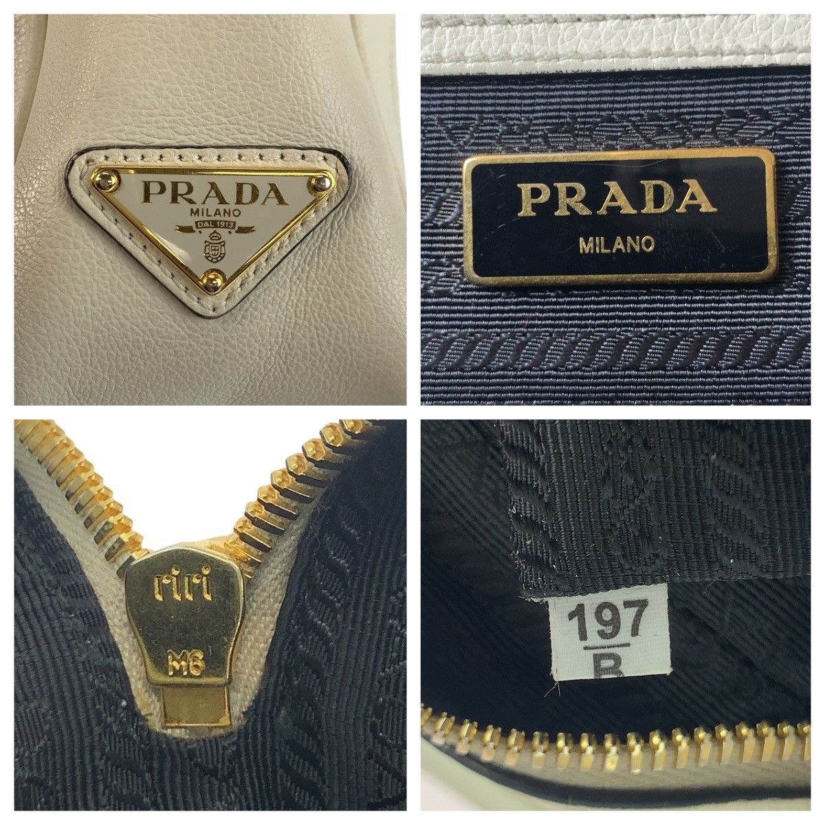 Prada Prada Prada Leather Shoulder Bag Leather Shoulder Bag DUTY FREE for USA Size ONE SIZE - 4 Thumbnail