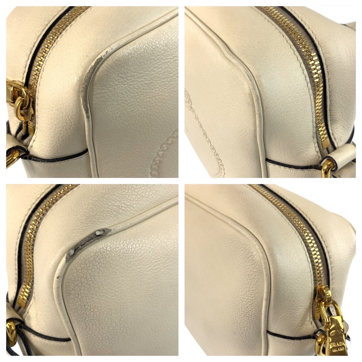 Prada Prada Prada Leather Shoulder Bag Leather Shoulder Bag DUTY FREE for USA Size ONE SIZE - 6 Thumbnail