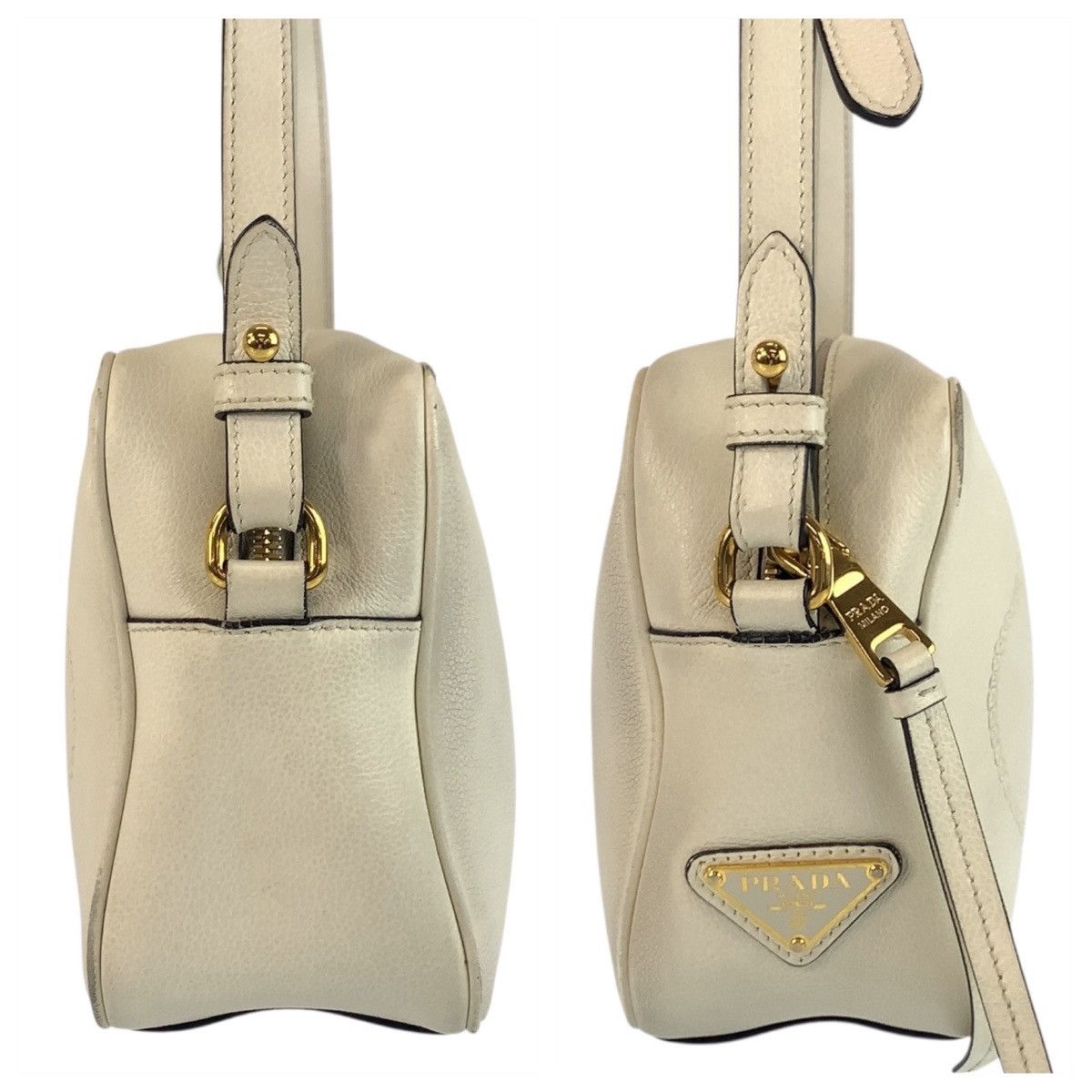 Prada Prada Prada Leather Shoulder Bag Leather Shoulder Bag DUTY FREE for USA Size ONE SIZE - 8 Thumbnail