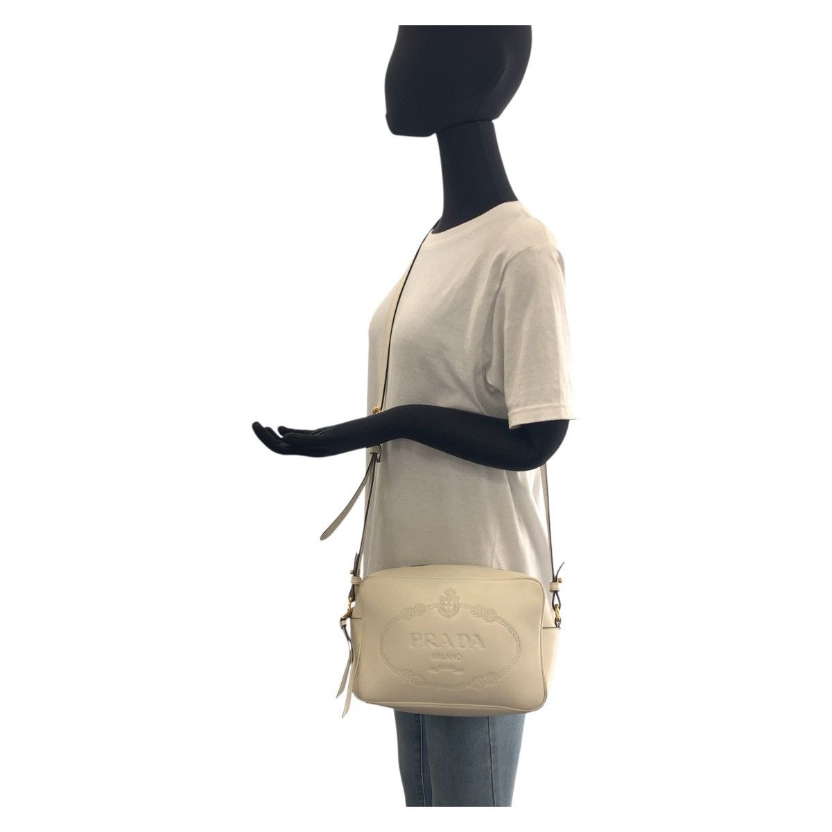 Prada Prada Prada Leather Shoulder Bag Leather Shoulder Bag DUTY FREE for USA Size ONE SIZE - 7 Thumbnail