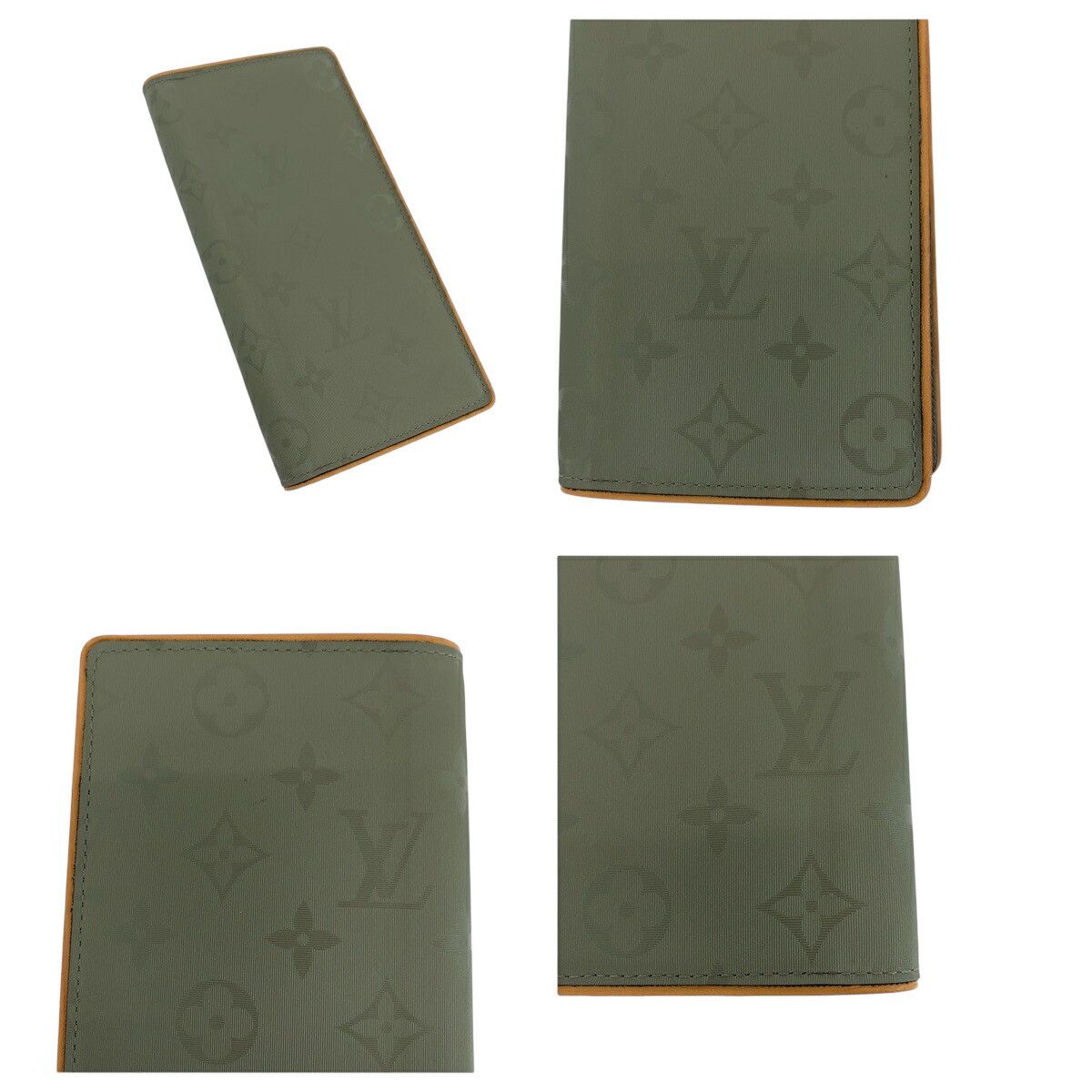 Louis Vuitton Louis Vuitton Louis Vuitton Portefeuille Brazza Monogram Long Wallet Leather Long Wallet M63236 DUTY FREE for USA Size ONE SIZE - 6 Thumbnail
