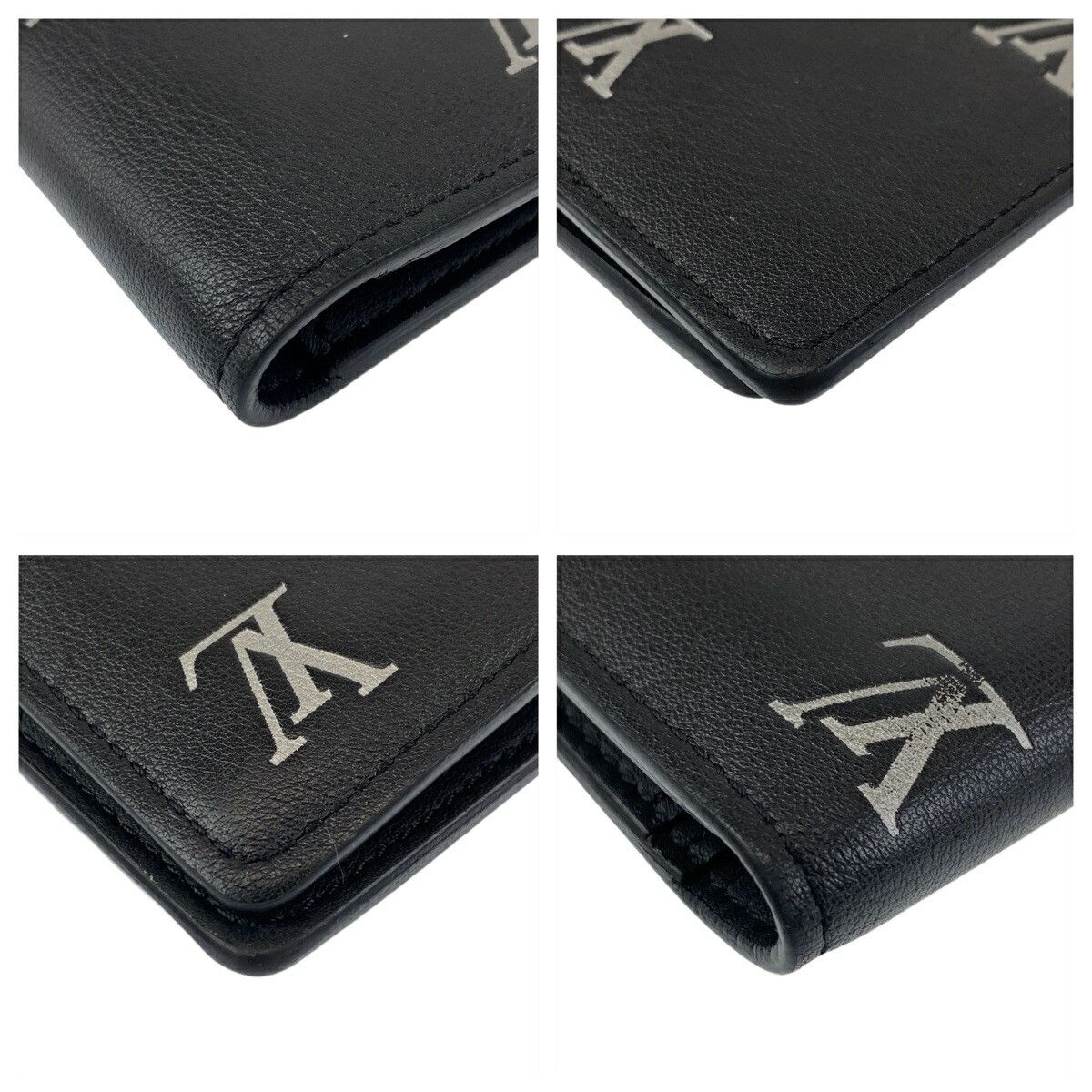 Louis Vuitton Louis Vuitton Louis Vuitton Portefeuille Brazza Leather Long Wallet Leather Long Wallet M83190 DUTY FREE for USA Size ONE SIZE - 6 Thumbnail