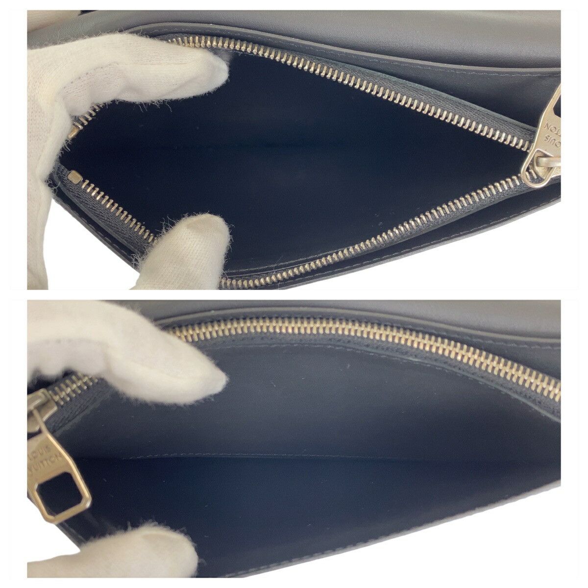 Louis Vuitton Louis Vuitton Louis Vuitton Portefeuille Brazza Leather Long Wallet Leather Long Wallet M83190 DUTY FREE for USA Size ONE SIZE - 8 Thumbnail