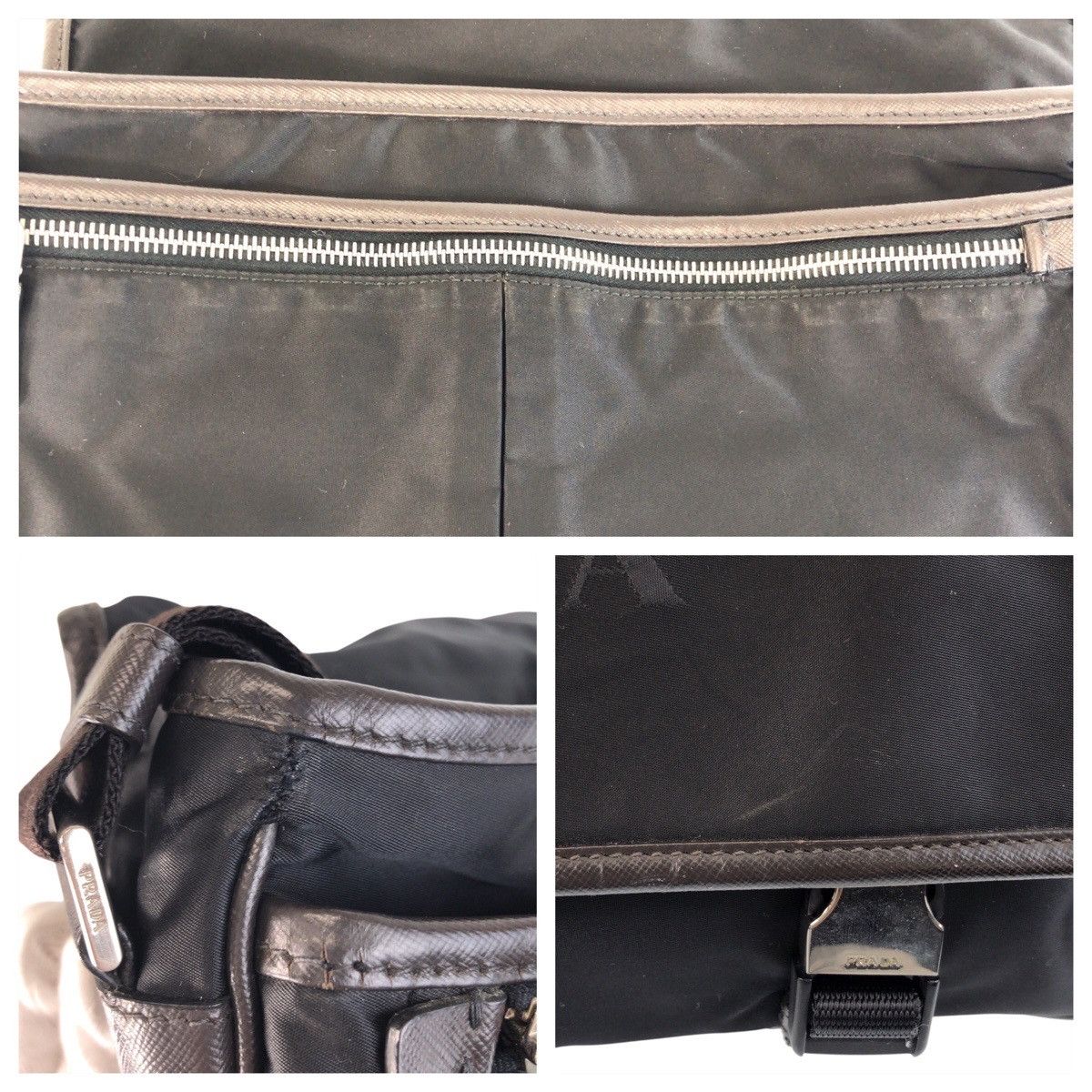 Prada Prada PRADA Tessuto Nylon Shoulder Bag Textile Shoulder Bag DUTY FREE for USA Size ONE SIZE - 5 Thumbnail