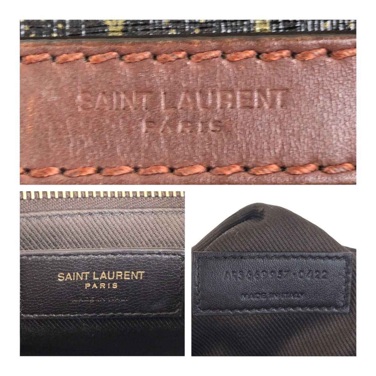 Yves Saint Laurent Yves Saint Laurent Saint Laurent Paris Le Monogramme Leather Shoulder Bag Leather Shoulder Bag 669957 DUTY FREE for USA Size ONE SIZE - 4 Thumbnail