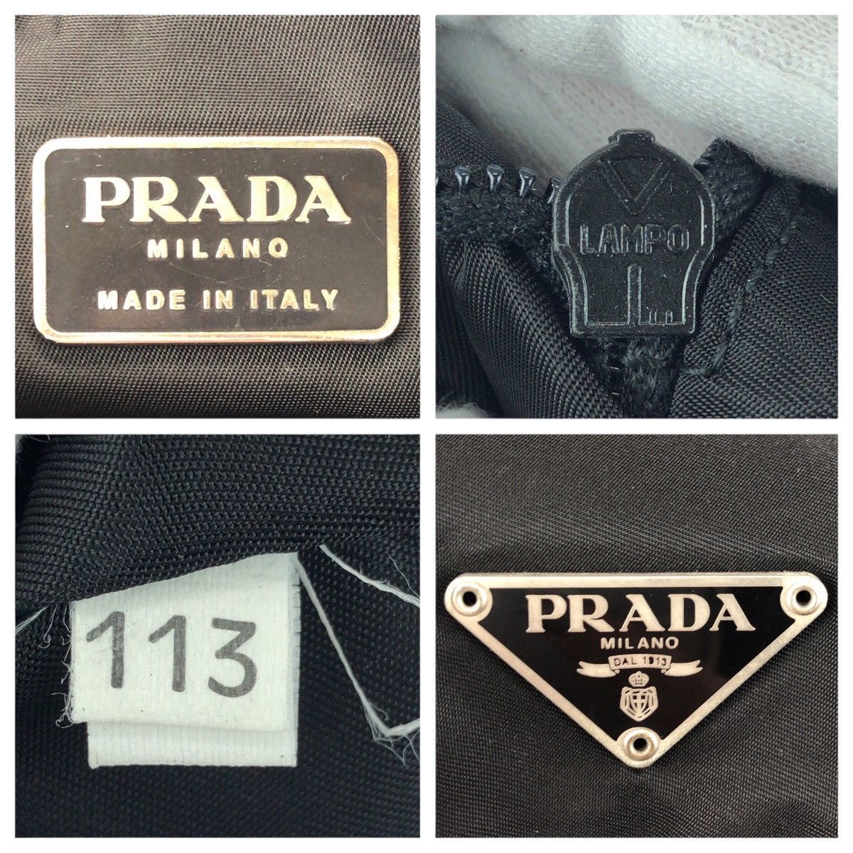 Prada Prada Prada Nylon Shoulder Bag Textile Shoulder Bag DUTY FREE for USA Size ONE SIZE - 4 Thumbnail