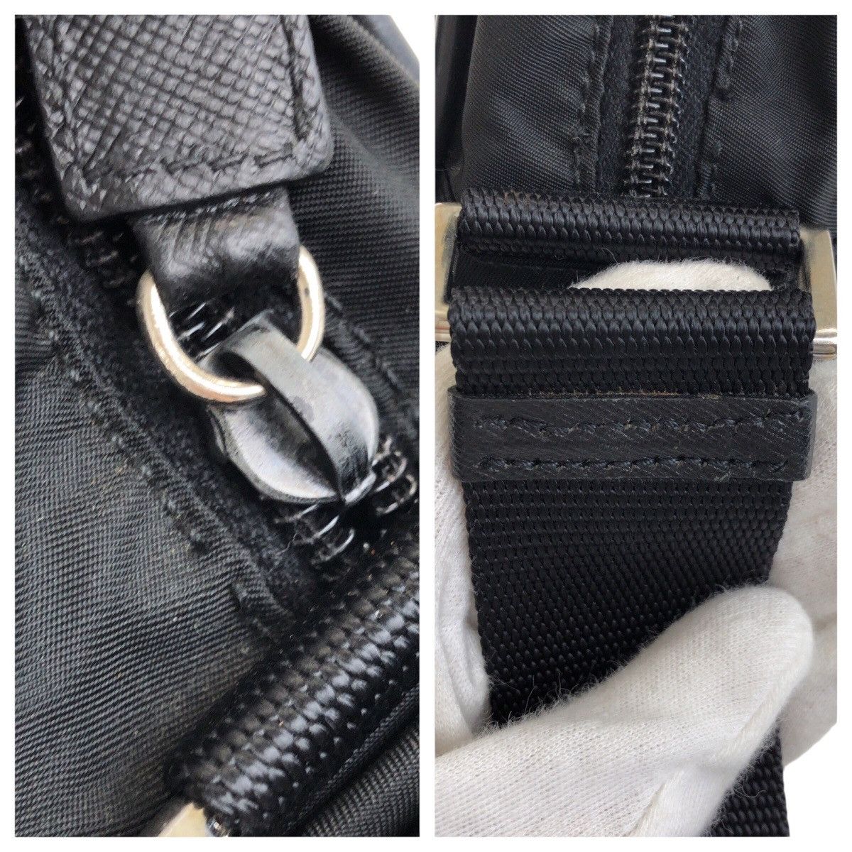 Prada Prada Prada Tessuto Nylon Shoulder Bag Textile Shoulder Bag DUTY FREE for USA Size ONE SIZE - 6 Thumbnail