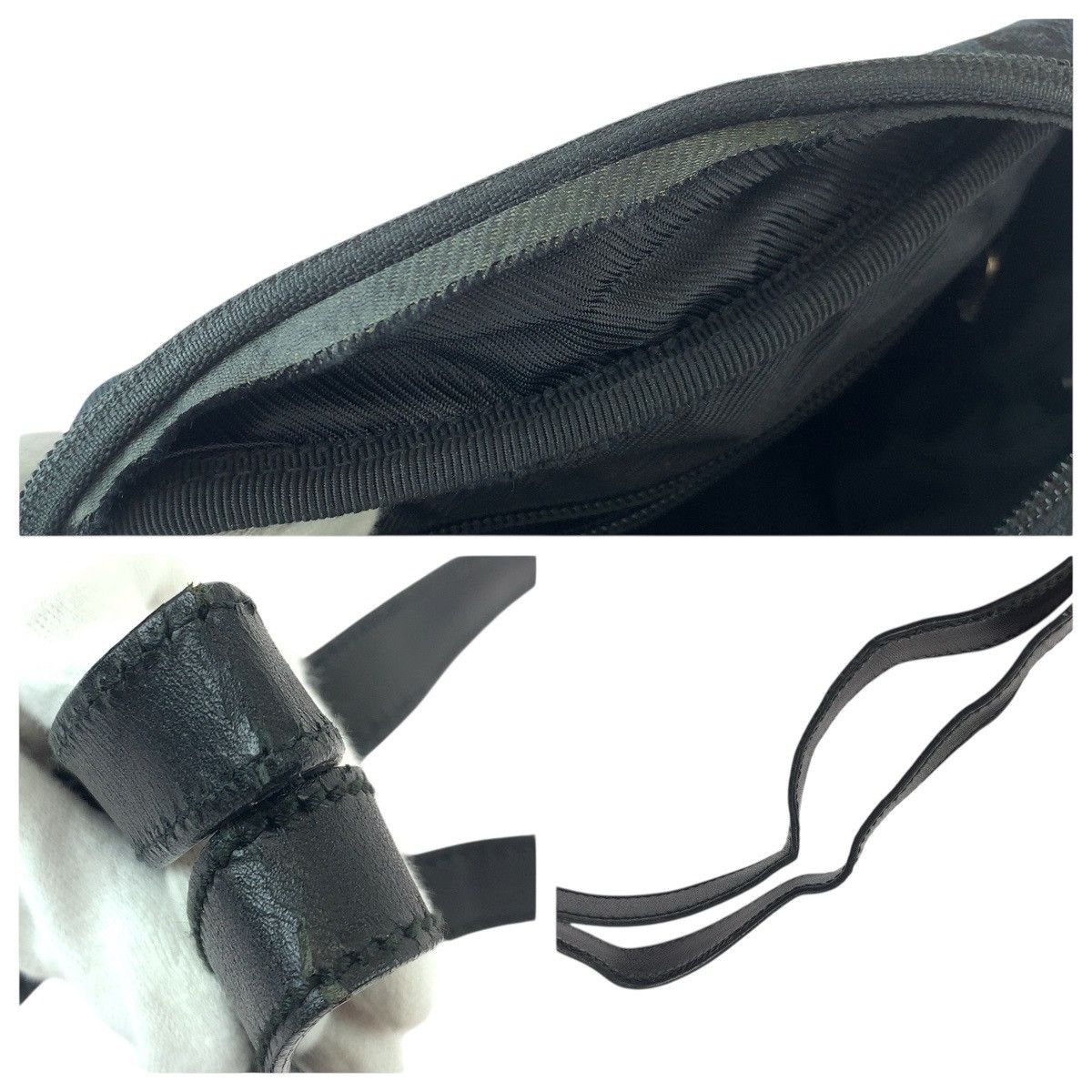 Gucci Gucci Gucci GG Canvas Leather Shoulder Bag Textile Shoulder Bag 0181612 DUTY FREE for USA Size ONE SIZE - 6 Thumbnail
