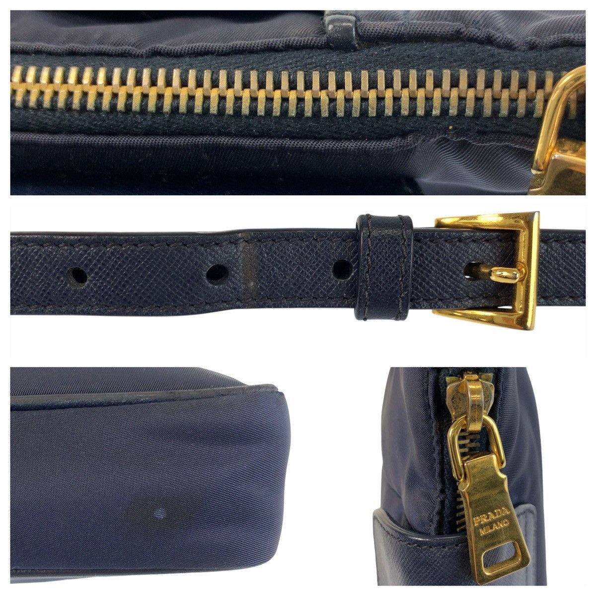 Prada Prada Prada Tessuto Nylon Shoulder Bag Textile Shoulder Bag DUTY FREE for USA Size ONE SIZE - 5 Thumbnail