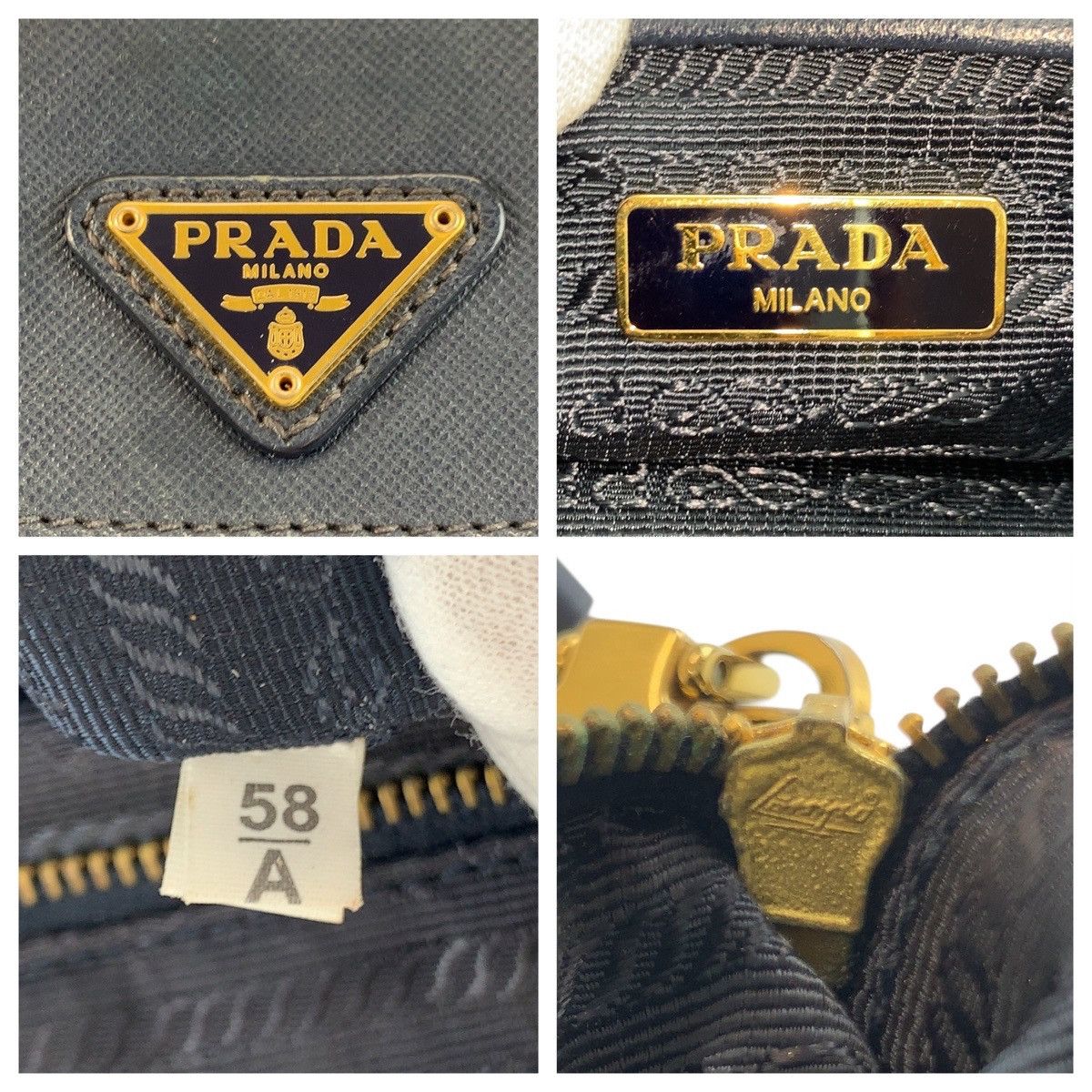 Prada Prada Prada Tessuto Nylon Shoulder Bag Textile Shoulder Bag DUTY FREE for USA Size ONE SIZE - 4 Thumbnail