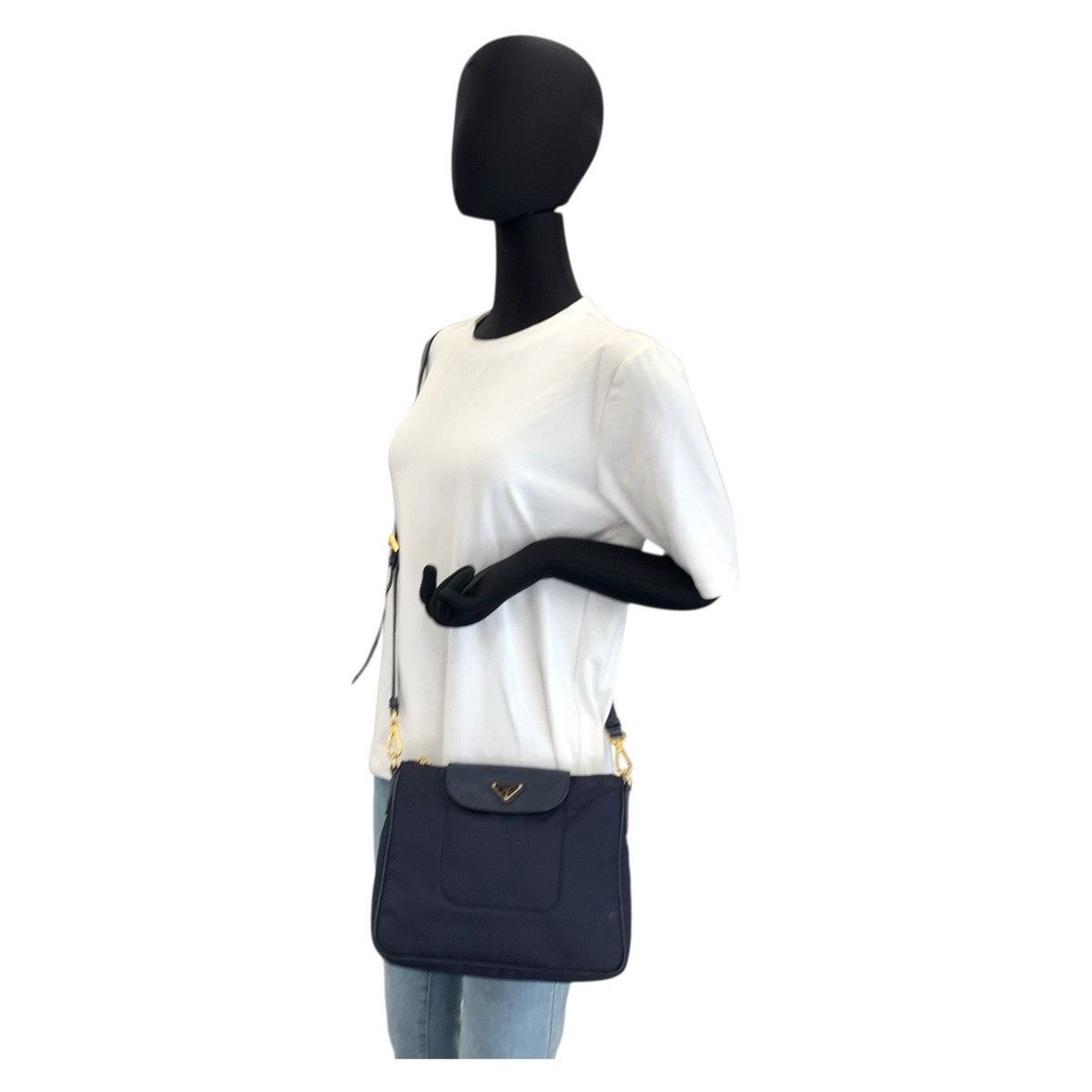 Prada Prada Prada Tessuto Nylon Shoulder Bag Textile Shoulder Bag DUTY FREE for USA Size ONE SIZE - 7 Thumbnail