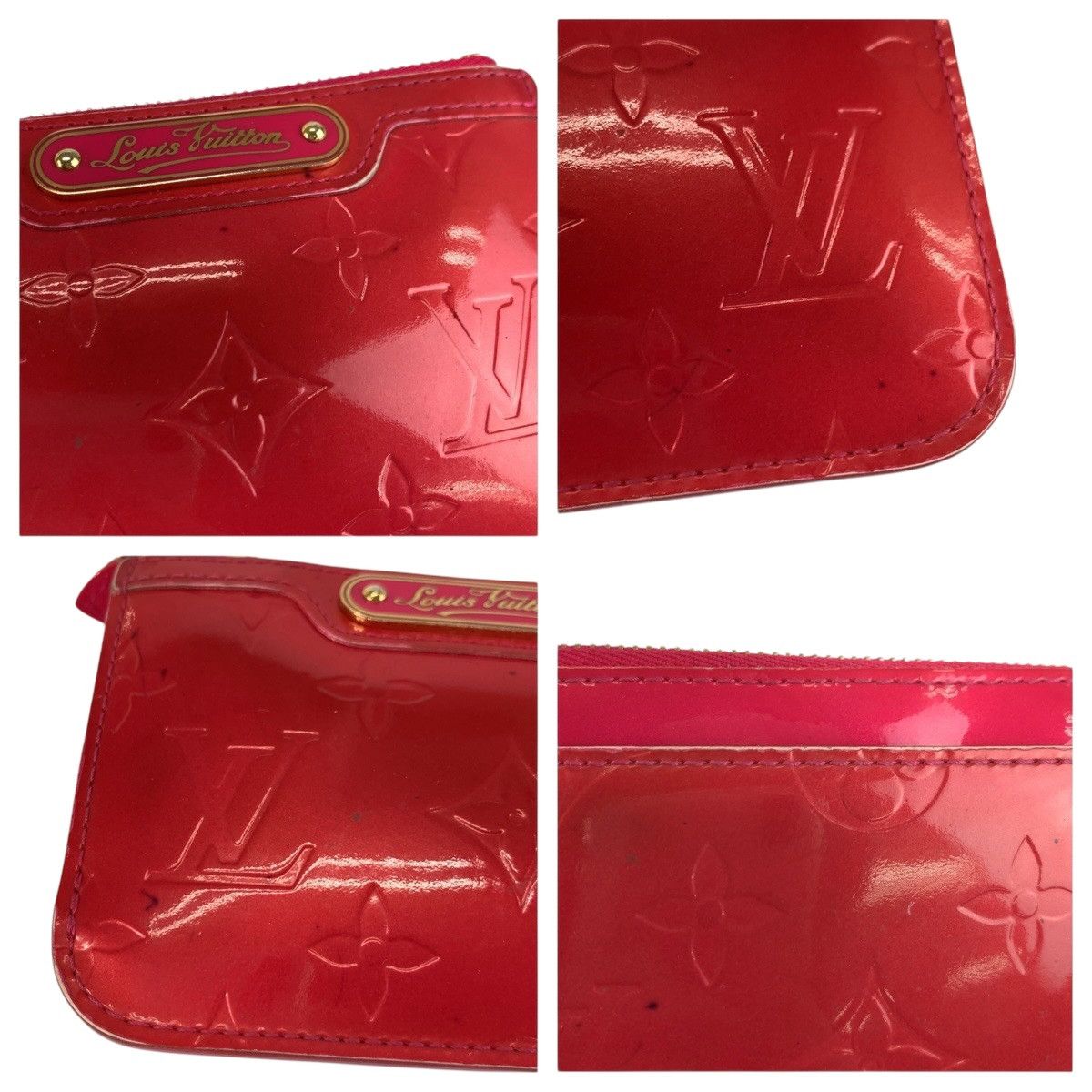 Louis Vuitton Louis Vuitton Louis Vuitton Pochette Cle Monogram Vernis Coin Case Plastic / Synthetic Coin Case M90312 DUTY FREE for USA Size ONE SIZE - 7 Thumbnail