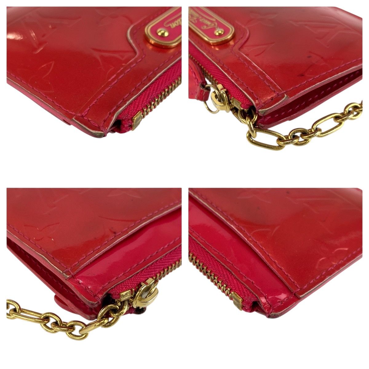 Louis Vuitton Louis Vuitton Louis Vuitton Pochette Cle Monogram Vernis Coin Case Plastic / Synthetic Coin Case M90312 DUTY FREE for USA Size ONE SIZE - 5 Thumbnail
