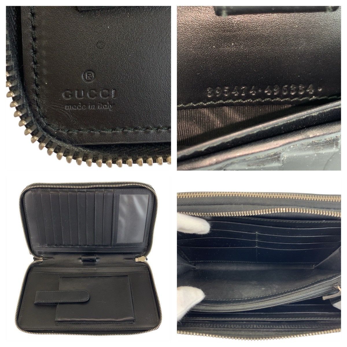 Gucci Gucci Gucci Guccissima Leather Long Wallet Leather Long Wallet 395474 DUTY FREE for USA Size ONE SIZE - 3 Thumbnail