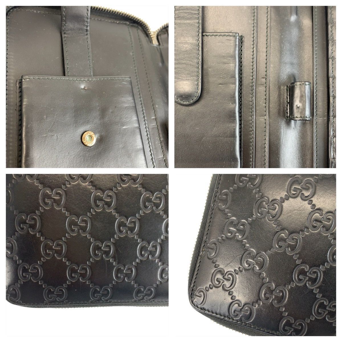 Gucci Gucci Gucci Guccissima Leather Long Wallet Leather Long Wallet 395474 DUTY FREE for USA Size ONE SIZE - 6 Thumbnail