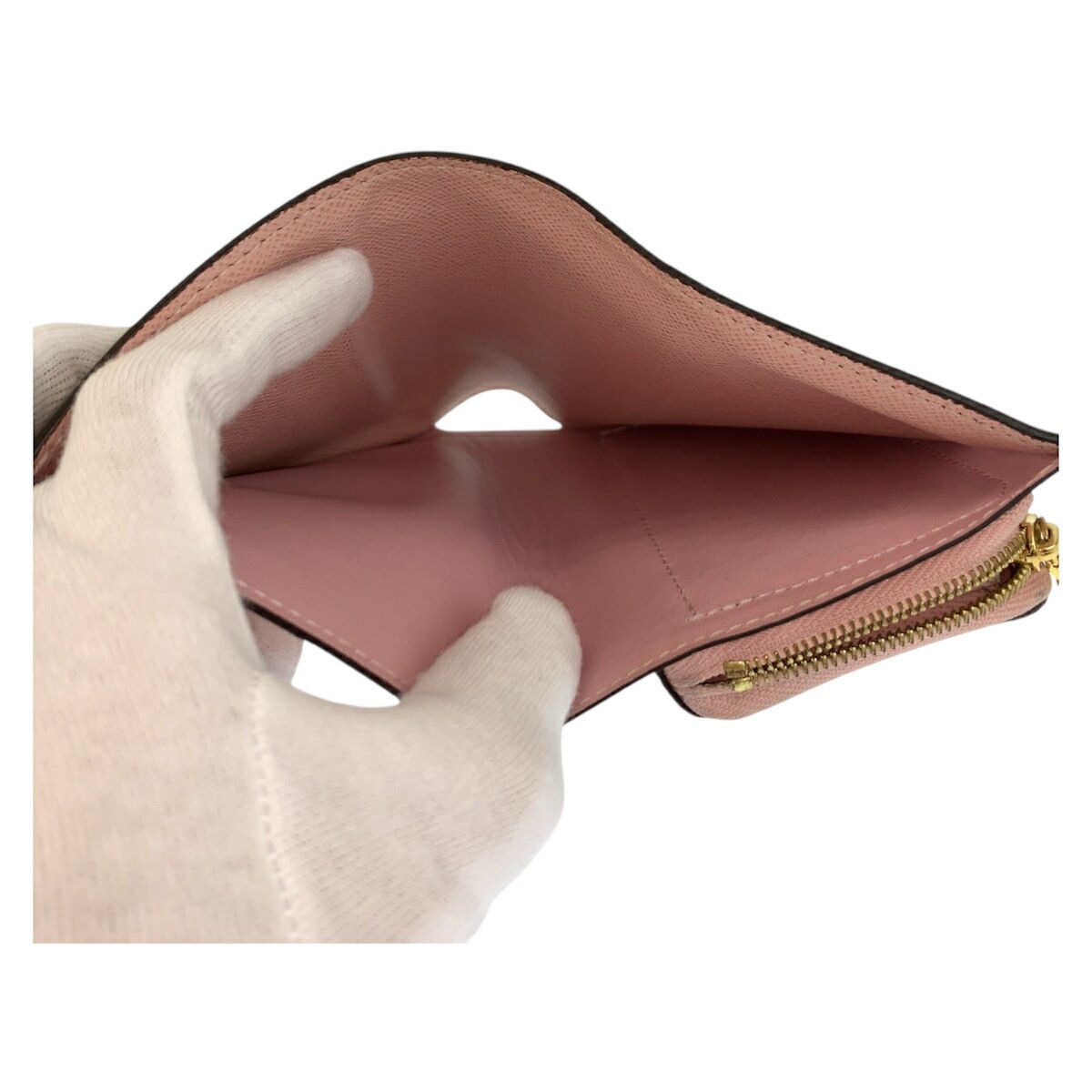 Louis Vuitton Louis Vuitton Louis Vuitton Portefeuille Juliette Monogram Wallet Textile Short Wallet M80973 DUTY FREE for USA Size ONE SIZE - 6 Thumbnail